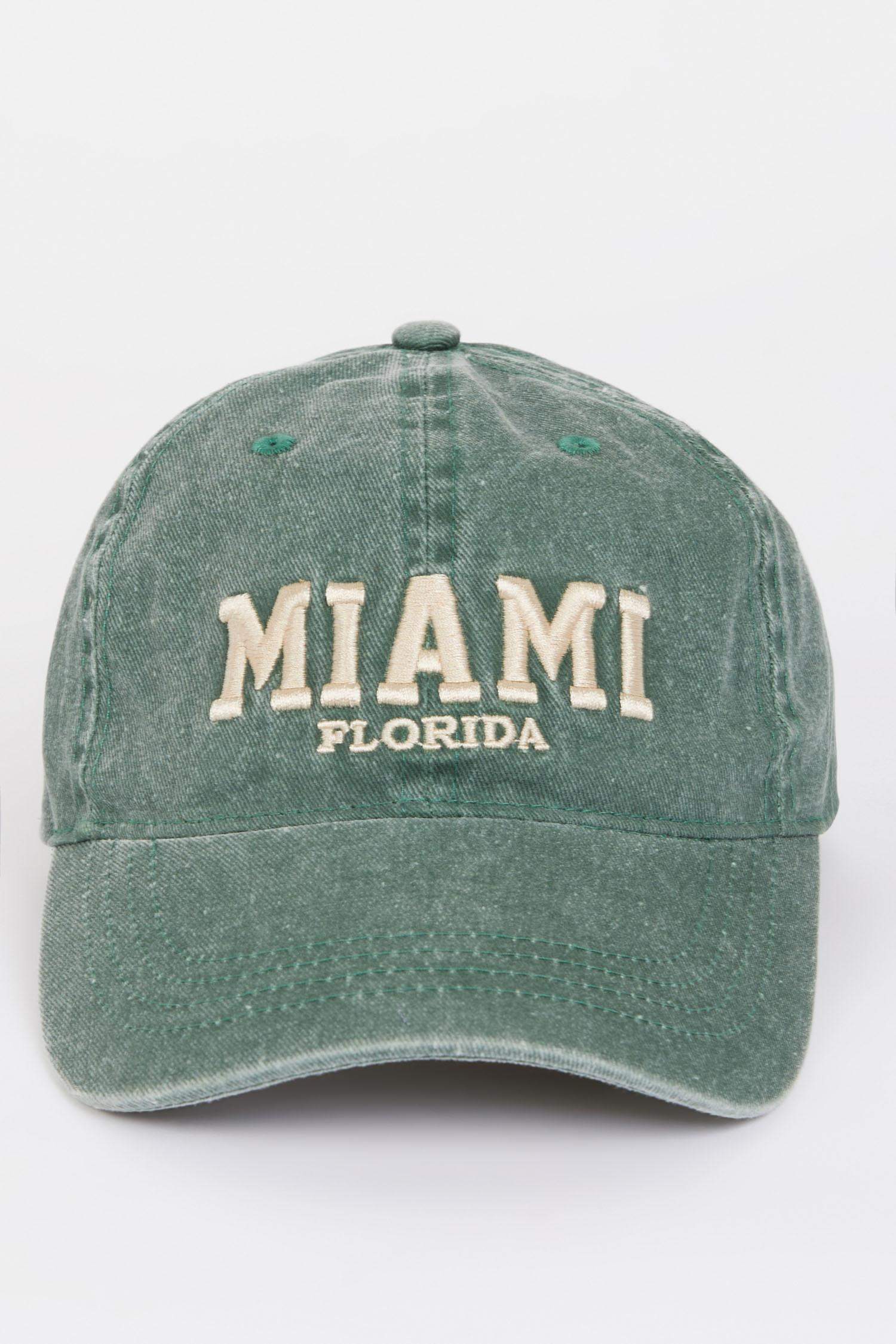 Unisex Embroidered Woven Baseball Denim Cap