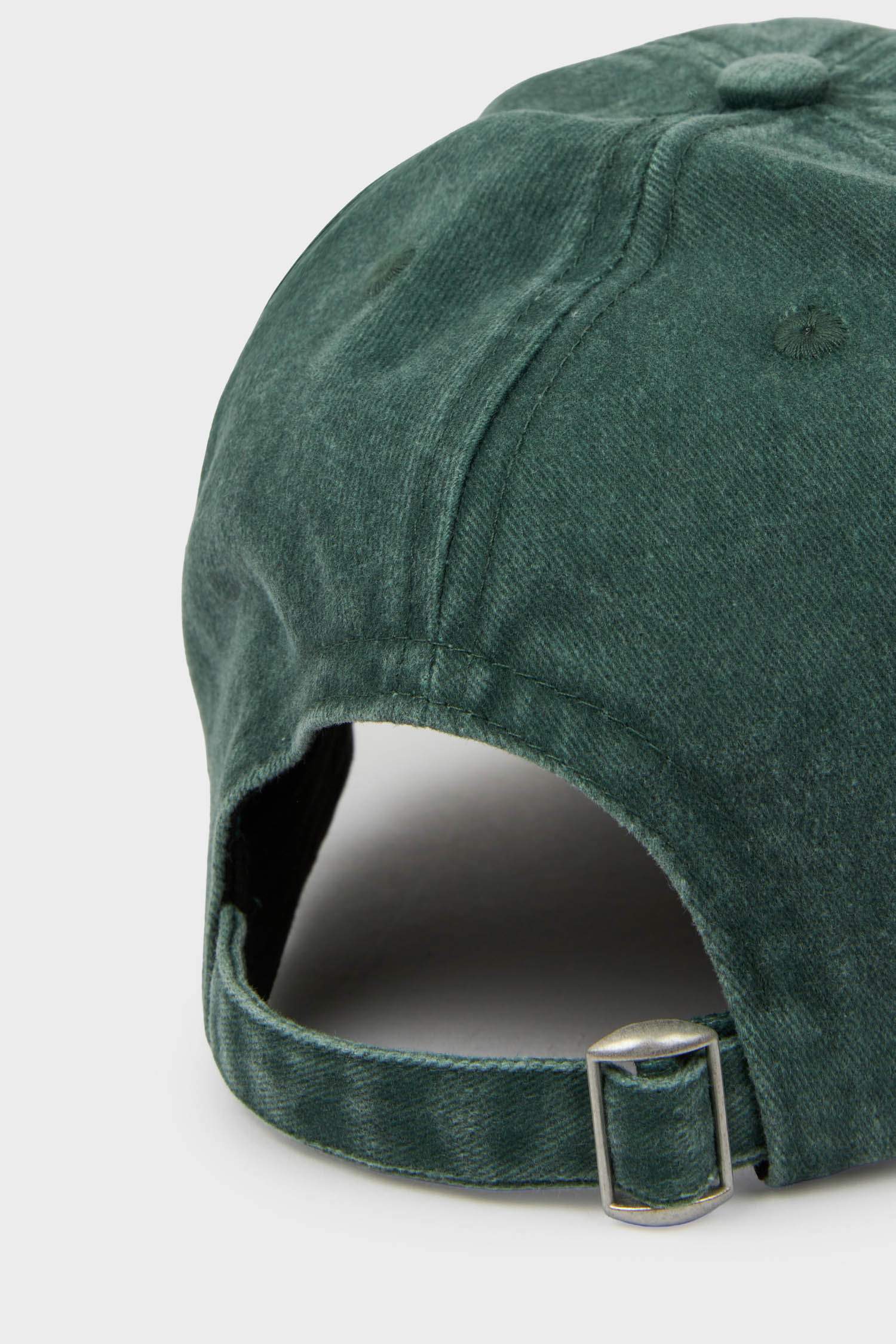 Unisex Embroidered Woven Baseball Denim Cap