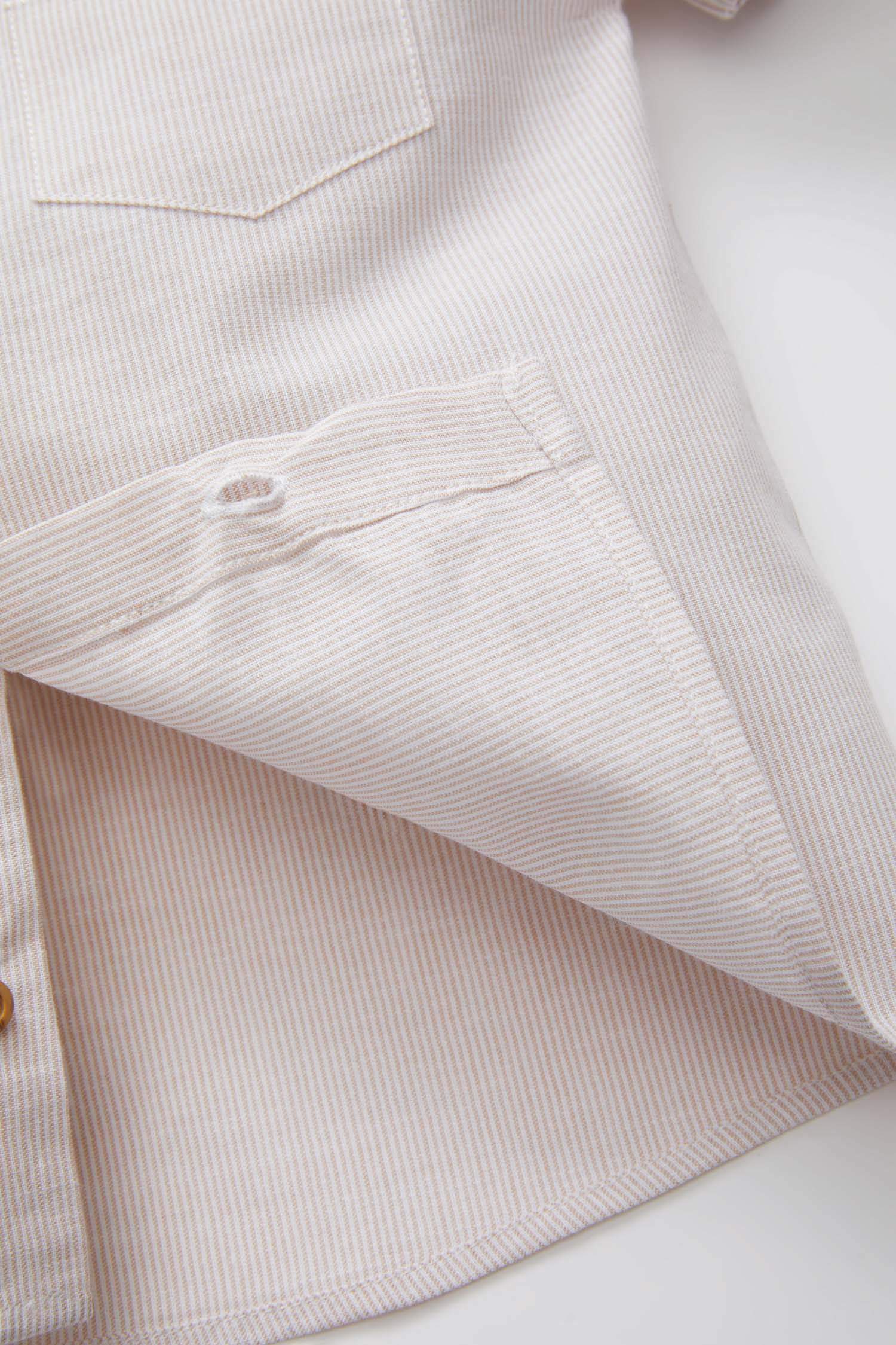 قميص ولادي نص كم بوبلين قصة عادية