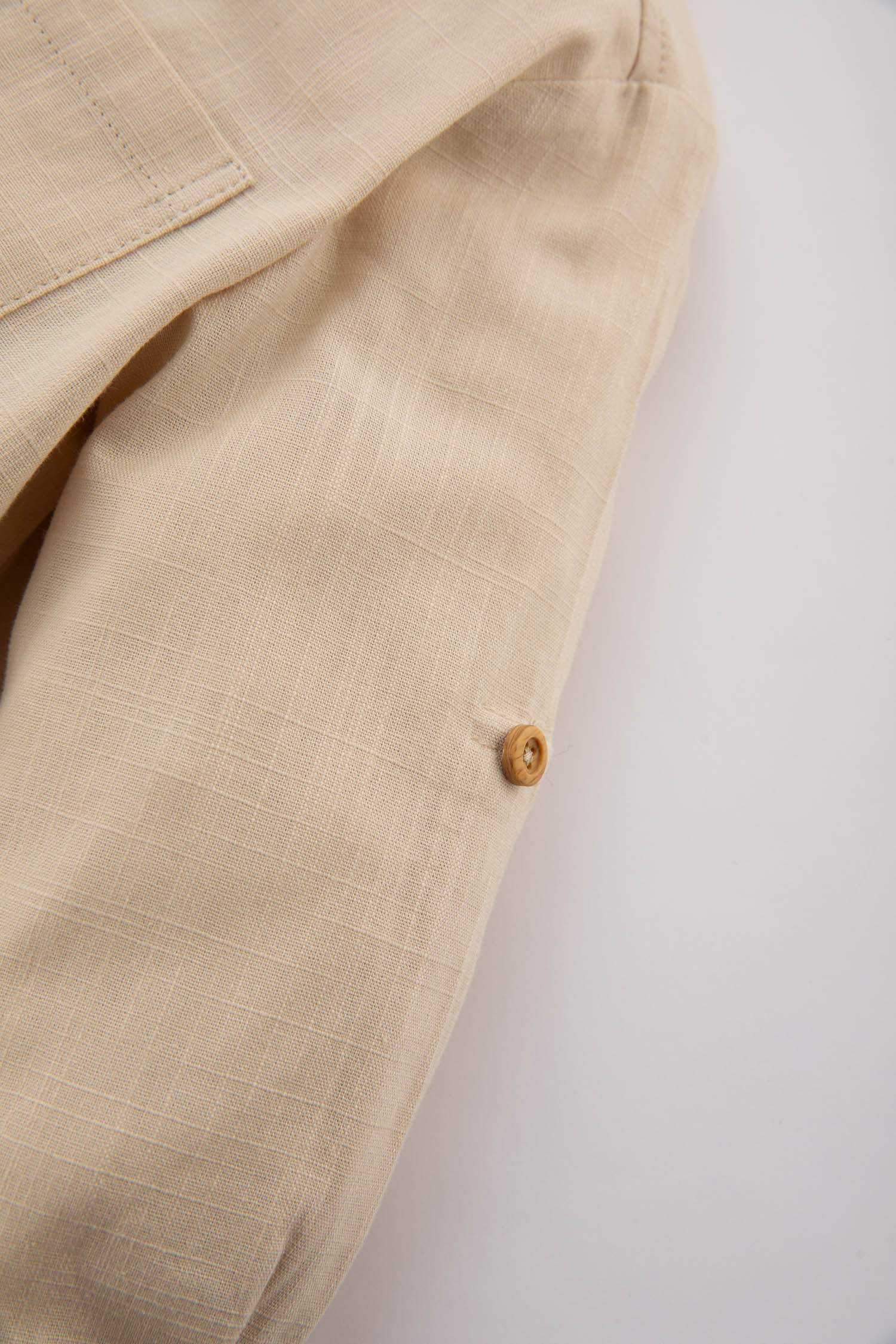 Baby Boy Poplin Basic Long Sleeve Shirt