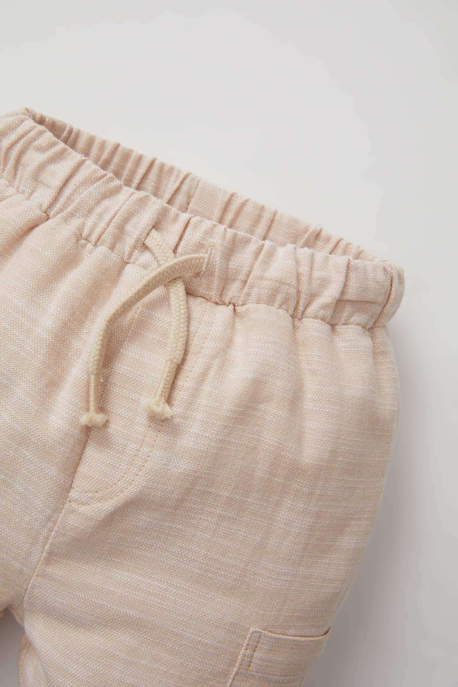 Baby Boy Regular Fit Gabardine Trousers