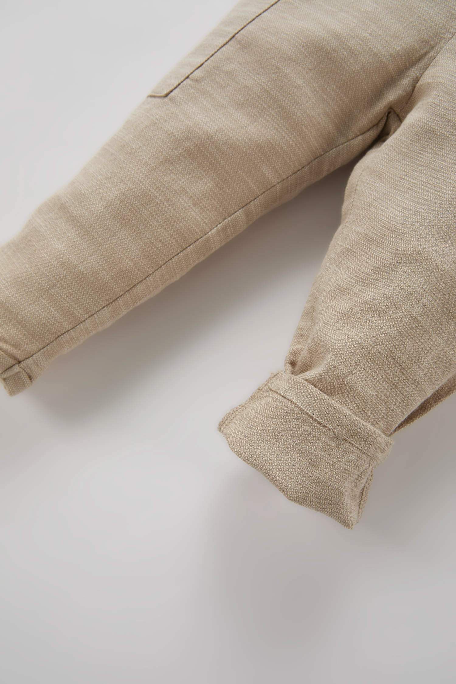 Baby Boy Elastic Waist Straight Leg Pants