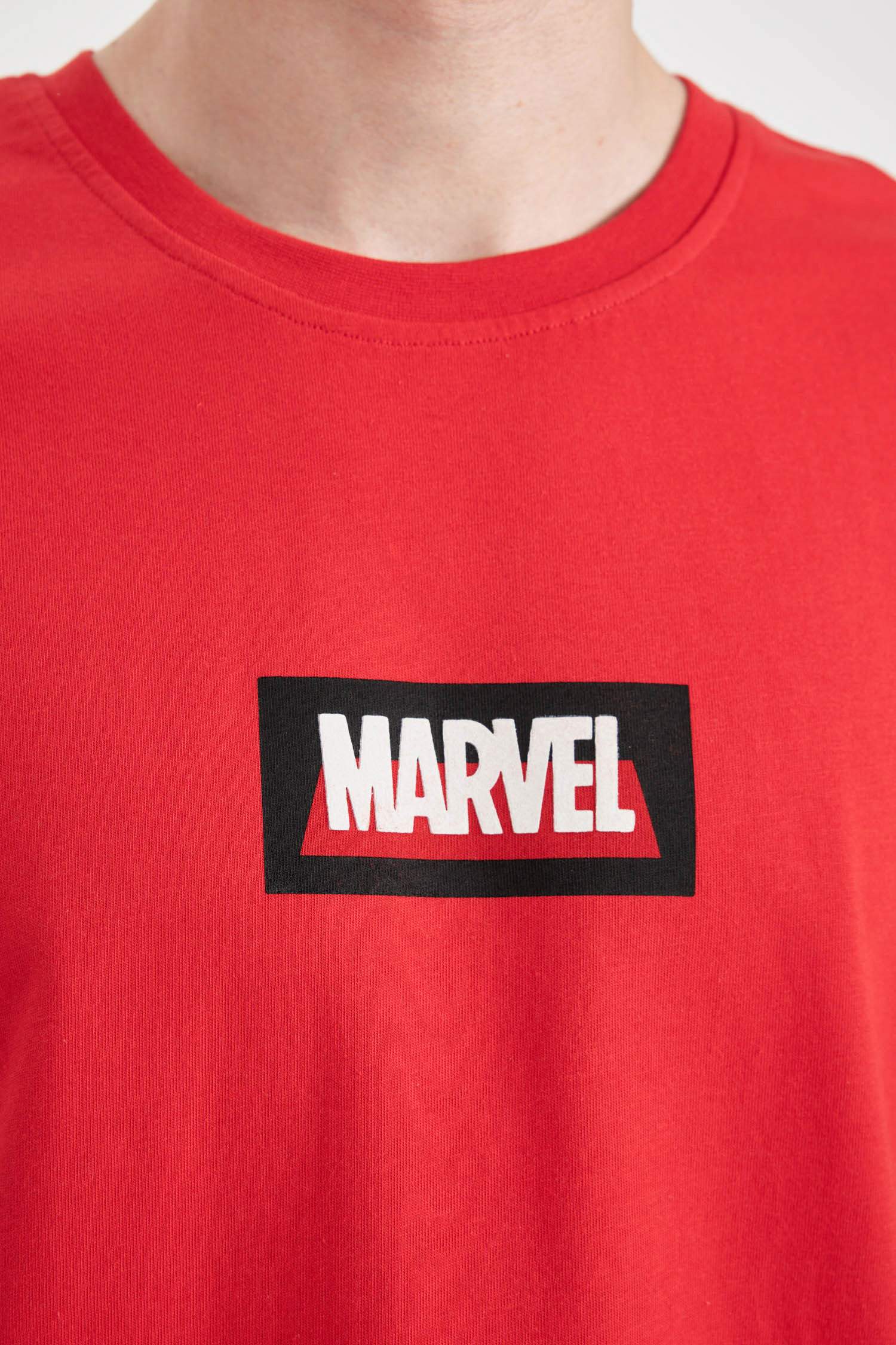 Regular Fit Licensed by Marvel Crew Neck Short Sleeve T-Shirt