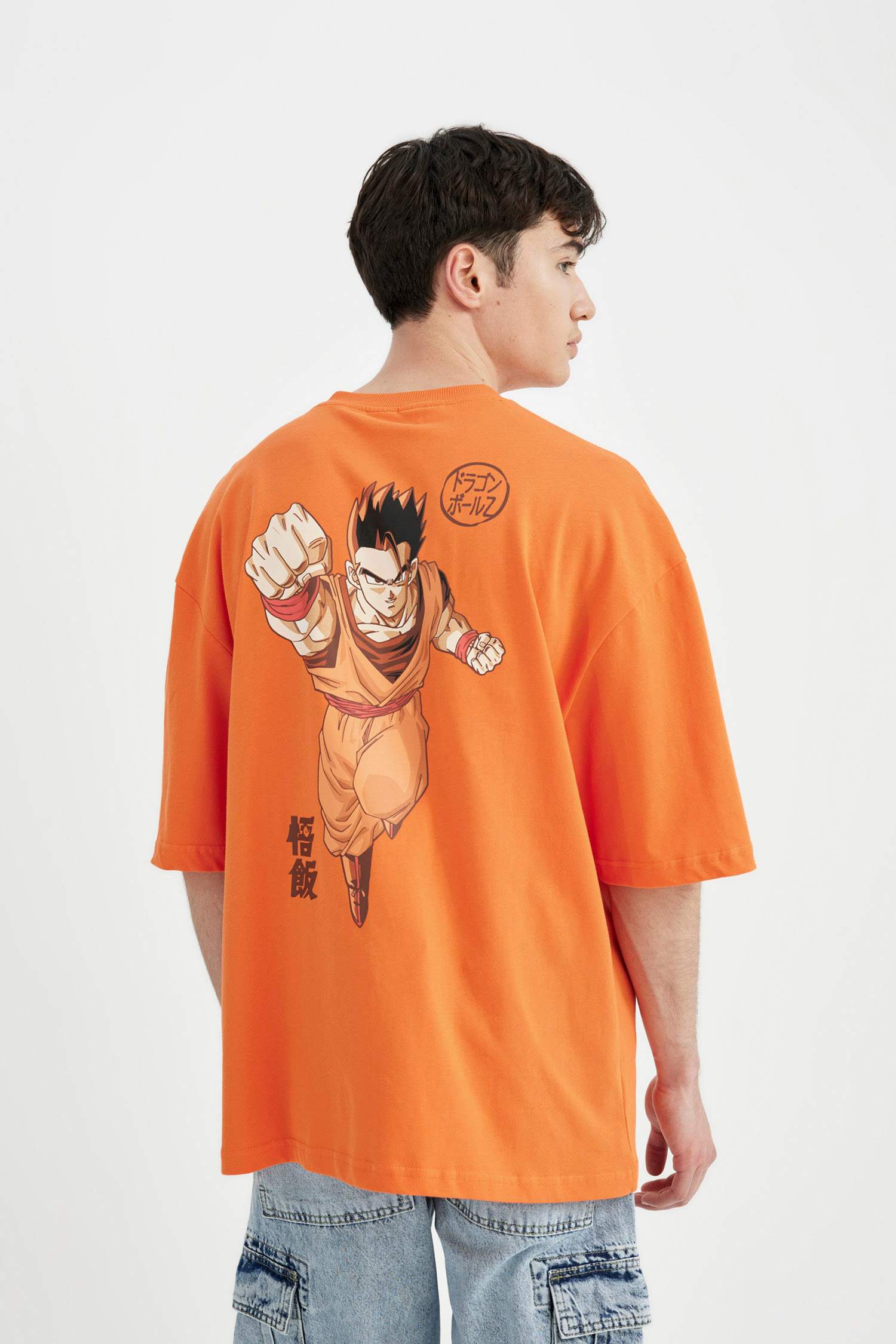 Dragon Ball Loose Fit Crew Neck Short Sleeve T-Shirt