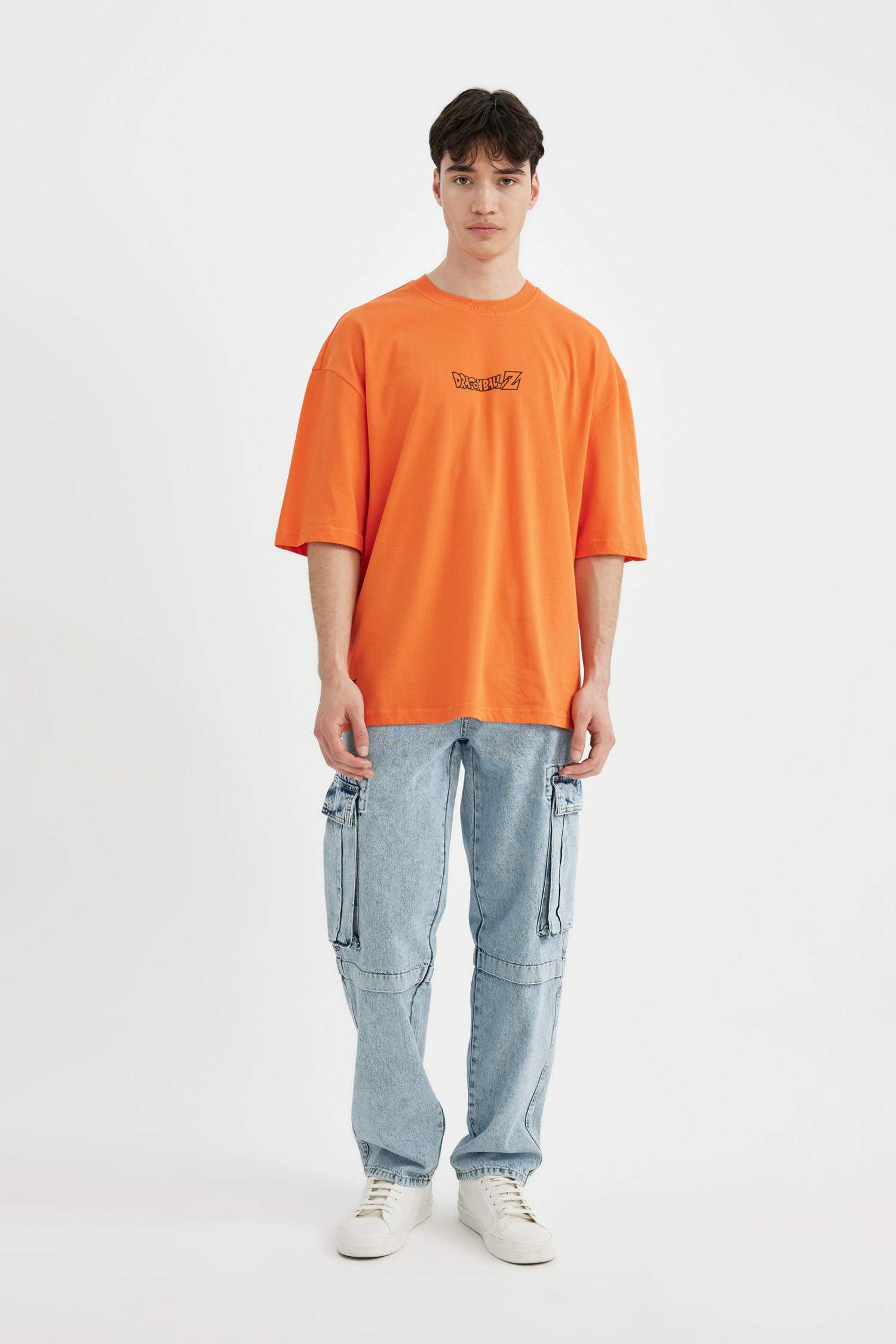 Dragon Ball Loose Fit Crew Neck Short Sleeve T-Shirt