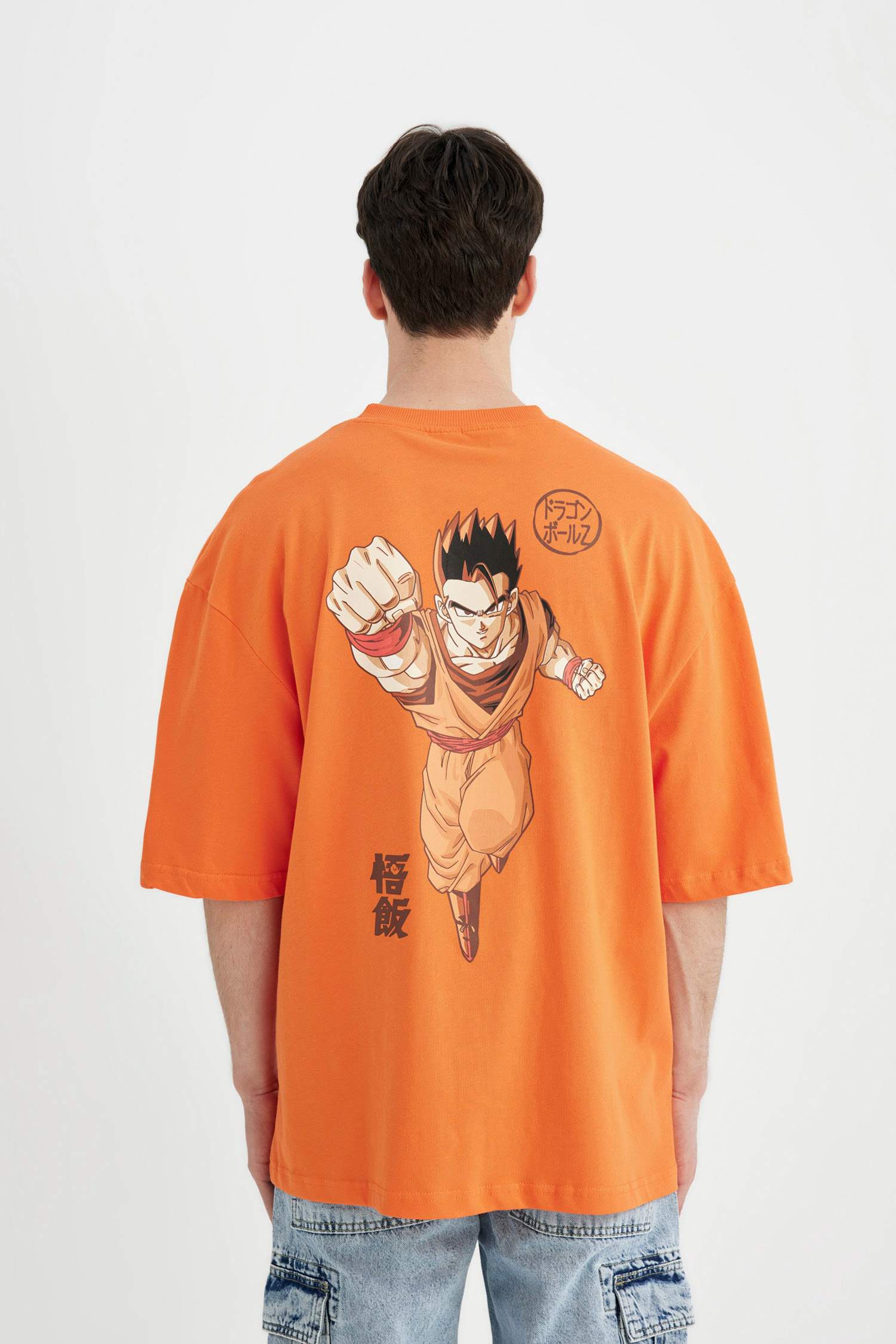 Dragon Ball Loose Fit Crew Neck Short Sleeve T-Shirt