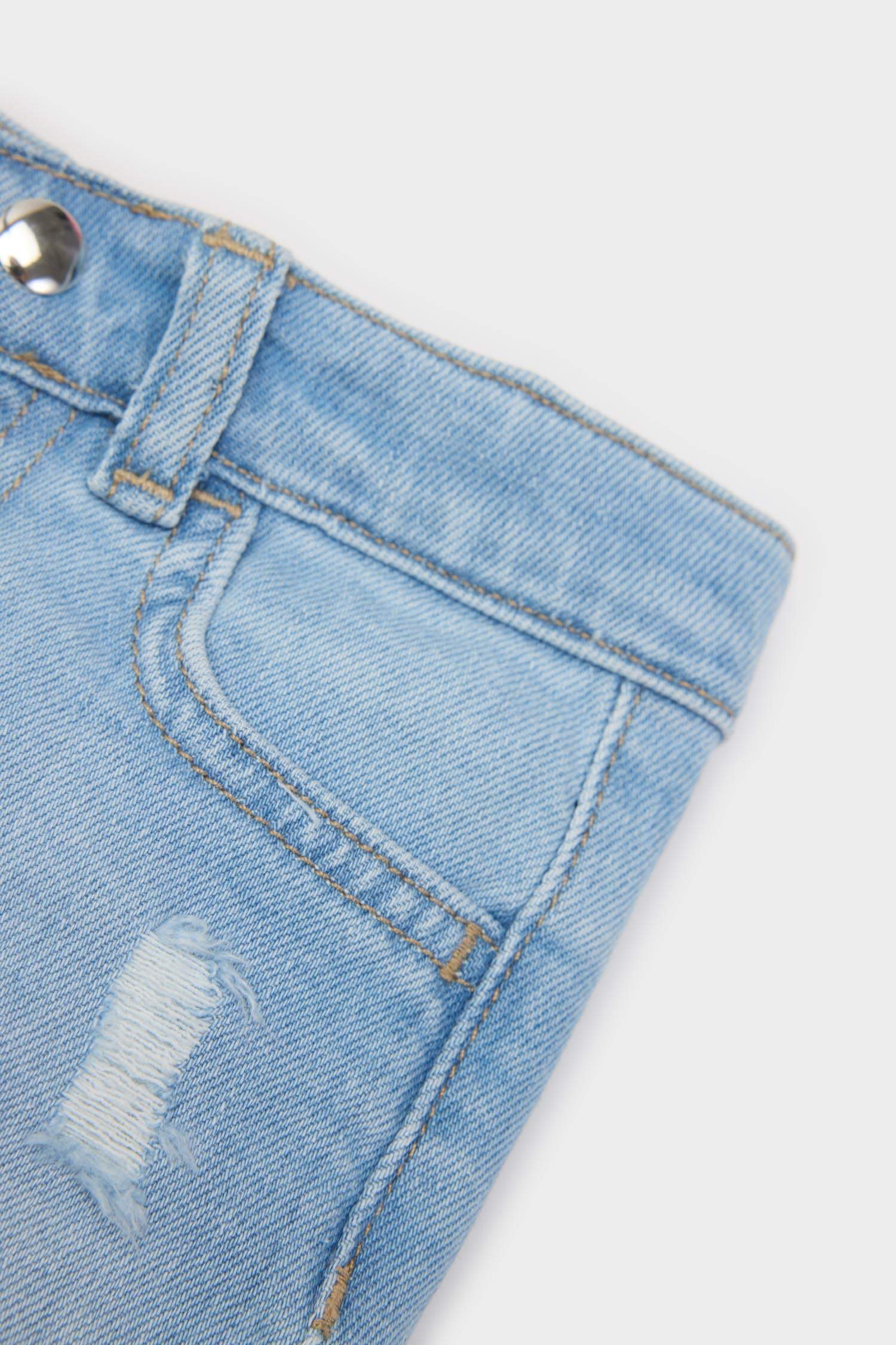 Kız Bebek Jean Şort