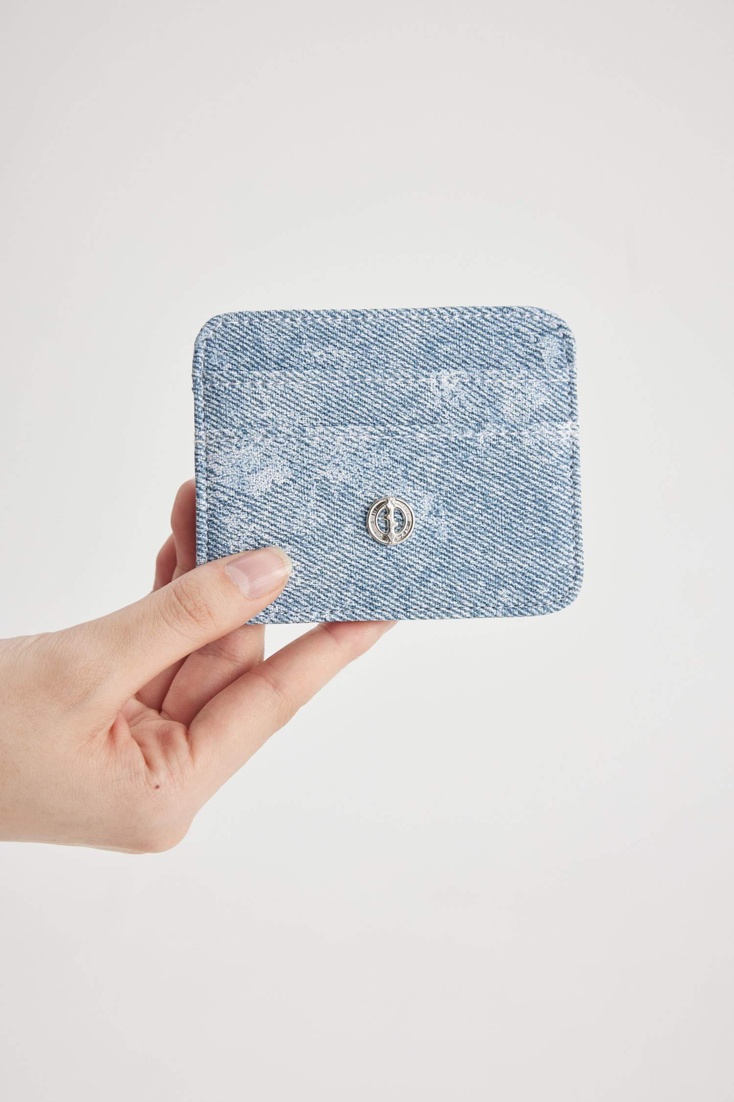 Woman Denim Card Holder