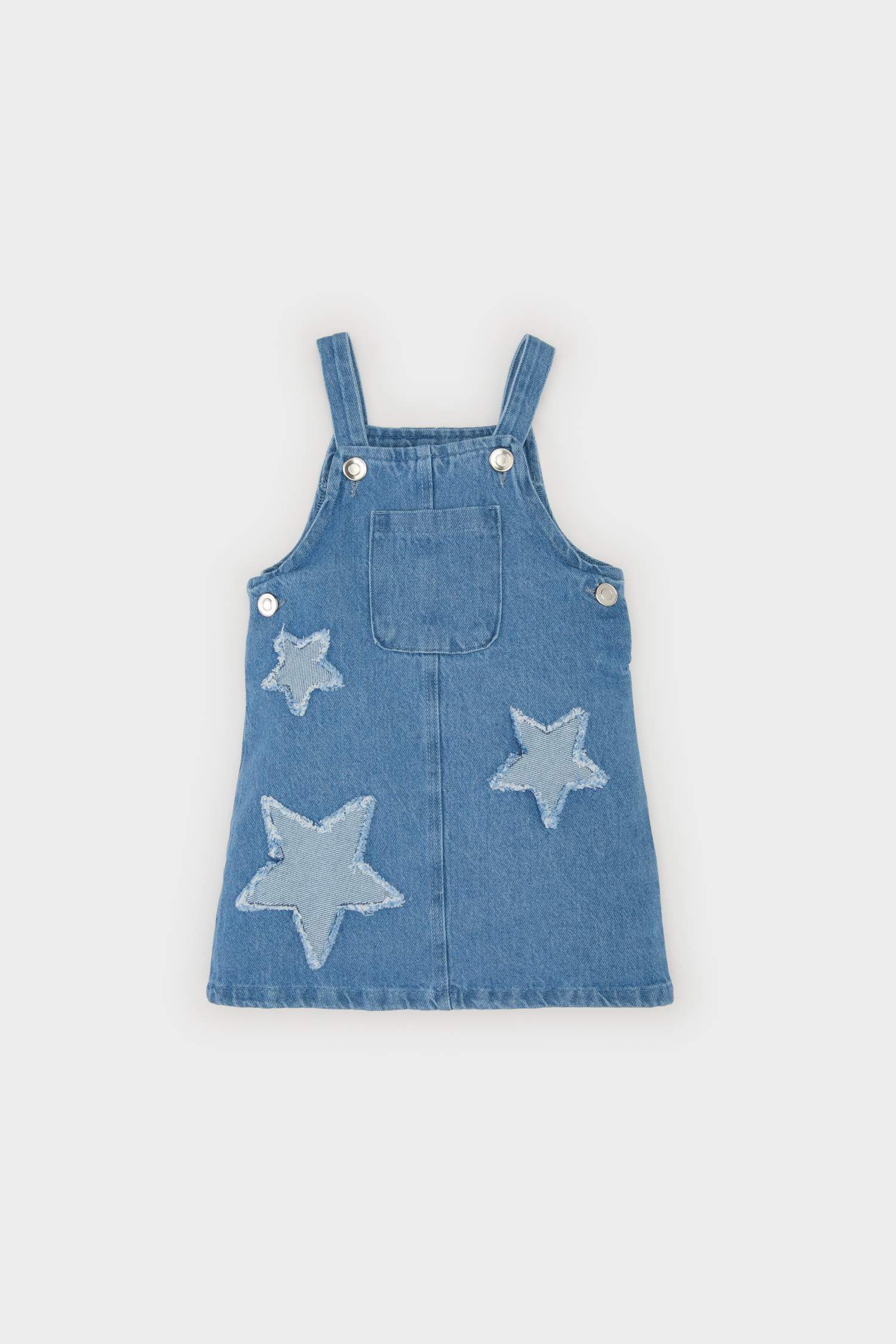 Robe Salopette à motifs étoiles pour bébé fille