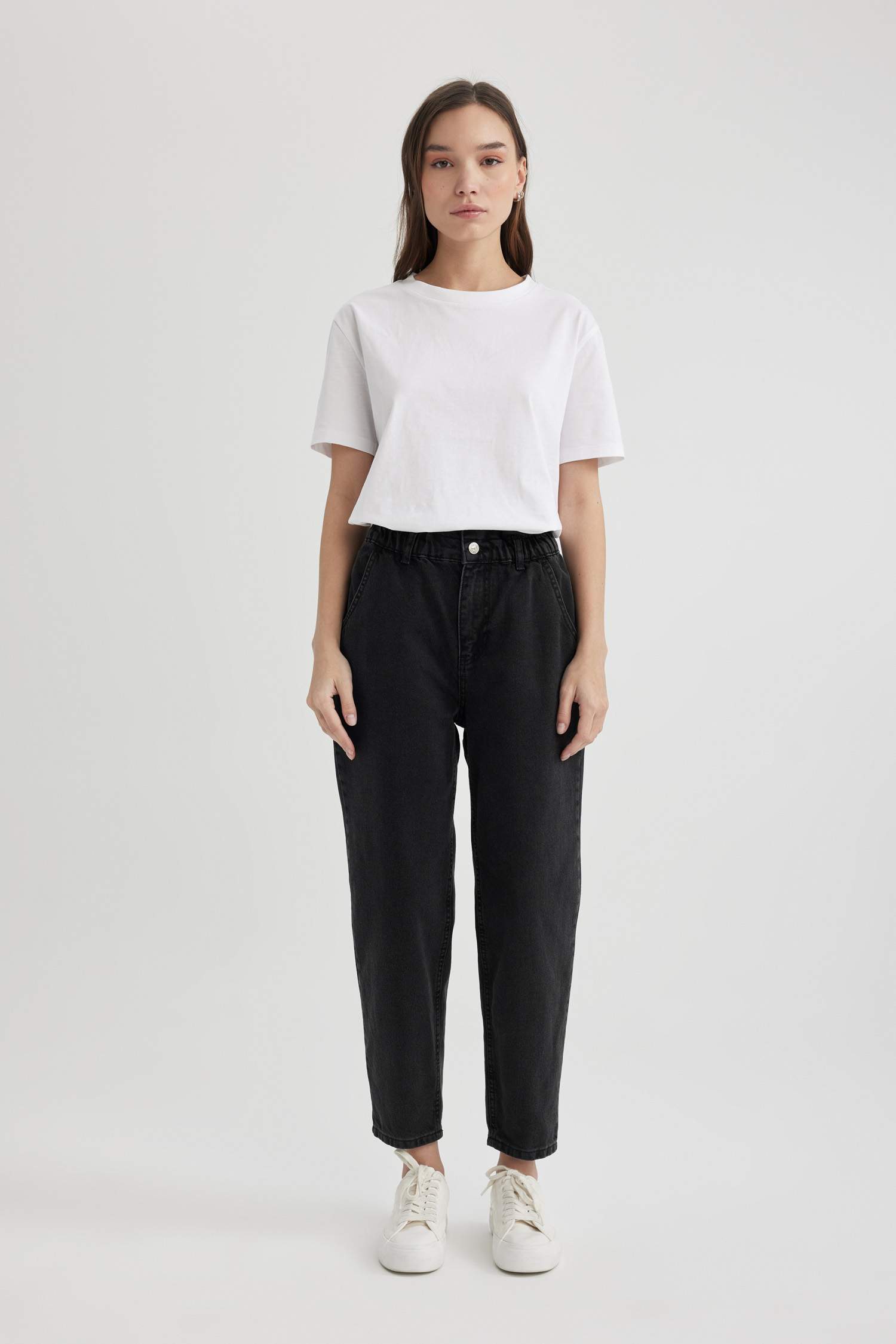 بنطلون جينز بيبرباج بخصر عادي