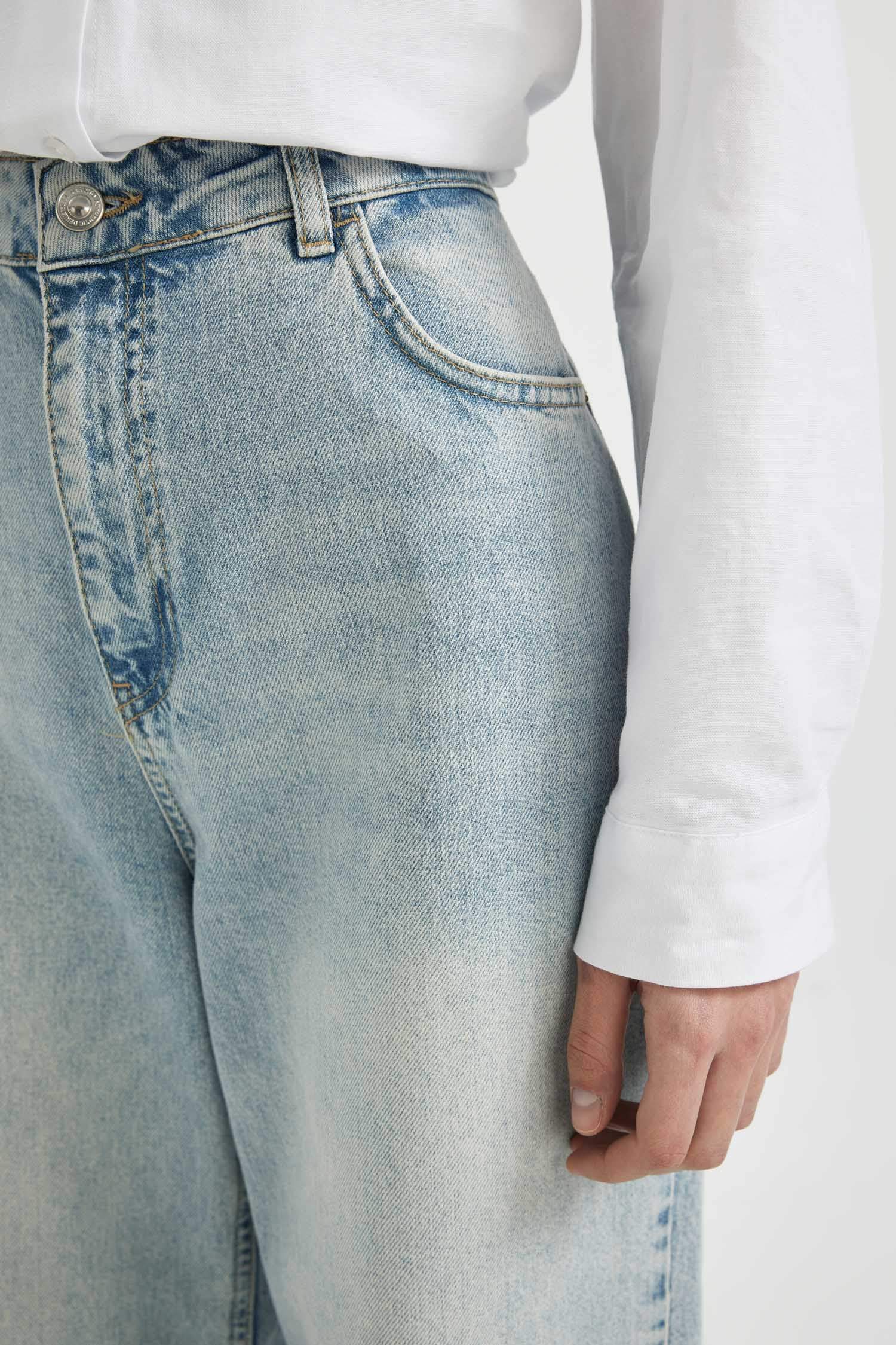 90's Wide Leg Yüksek Bel Geniş Bol Paça Uzun Jean Pantolon