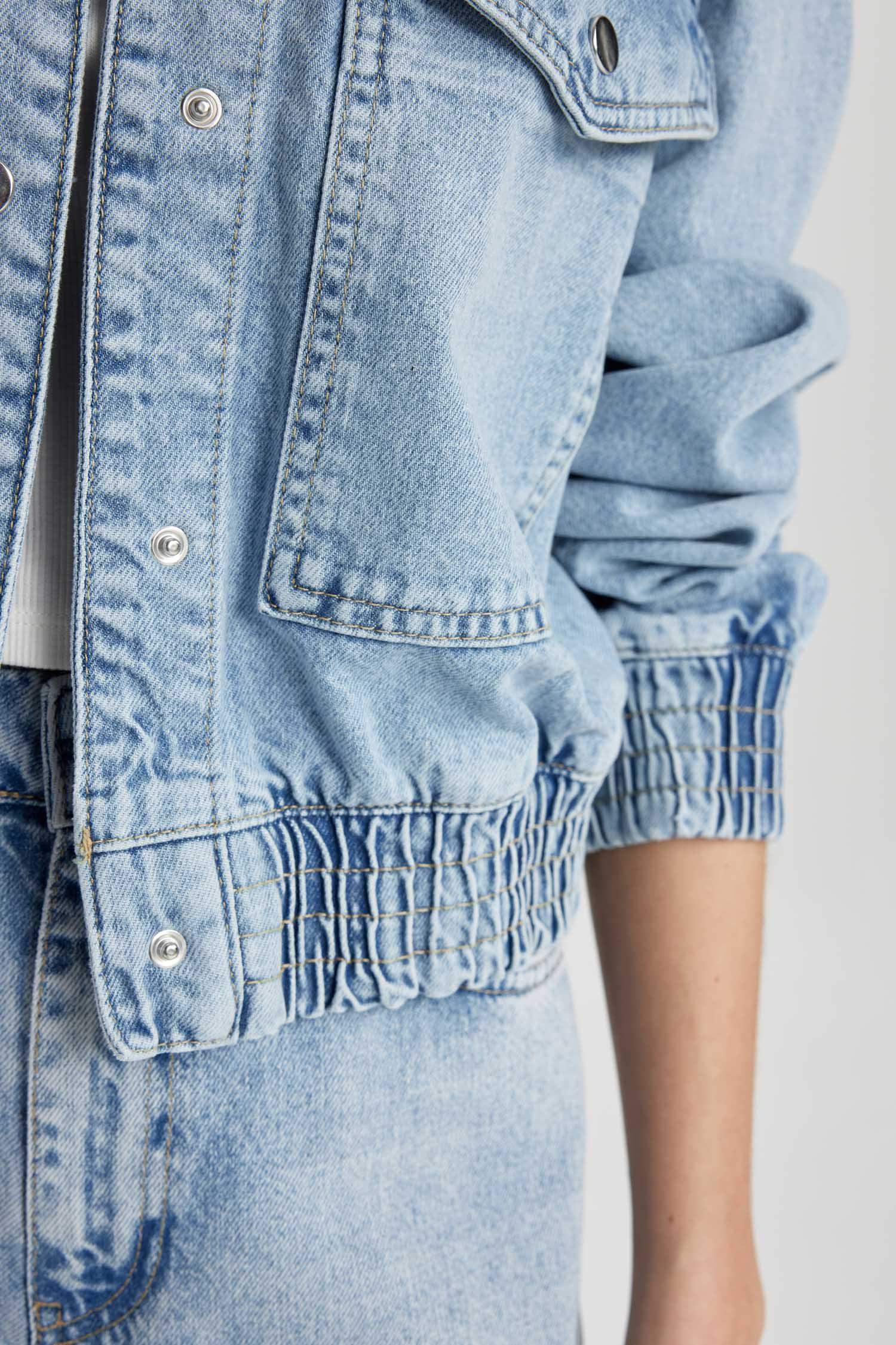 Jacket Bomber en jean
