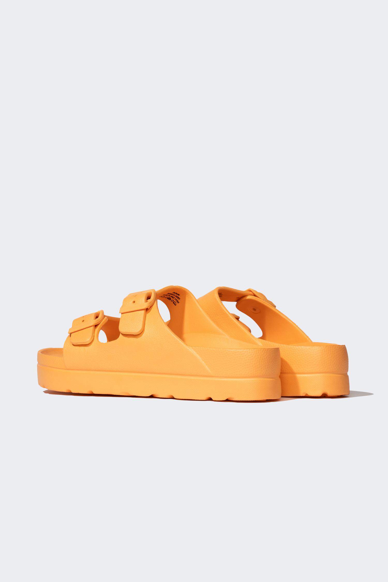 Woman High Sole Double Banded Eva Slippers