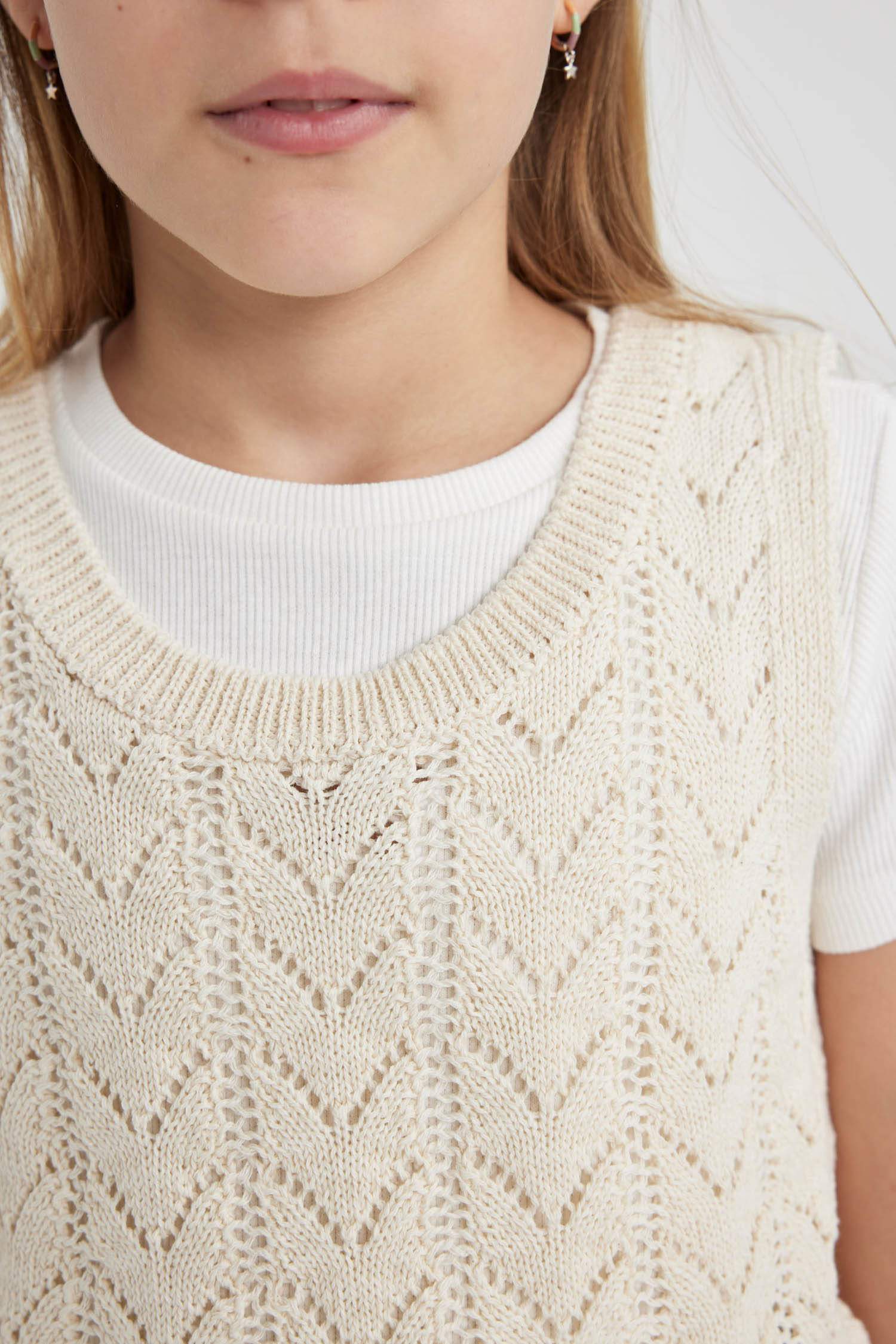 Girl Crew Neck Undershirt