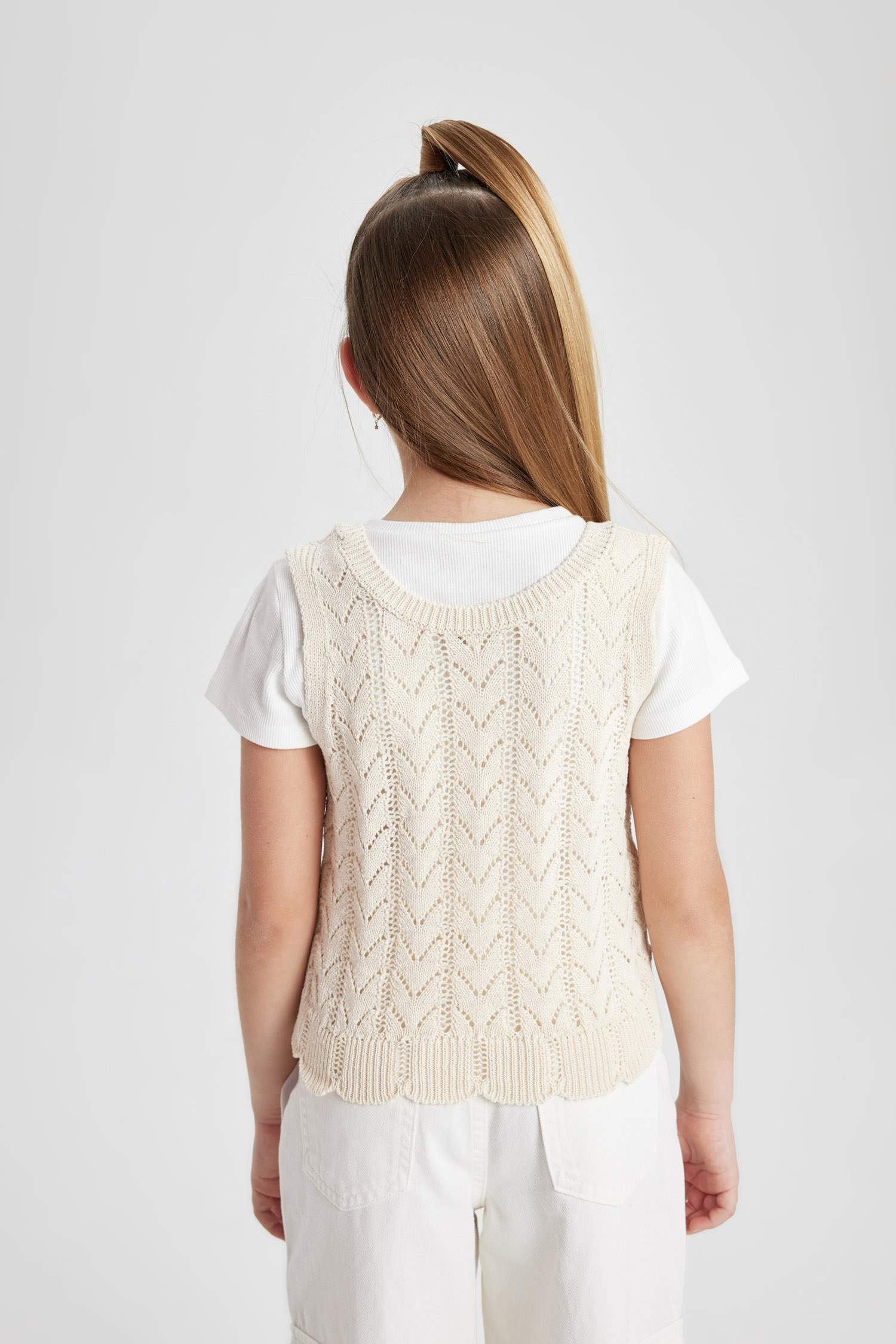 Girl Crew Neck Undershirt