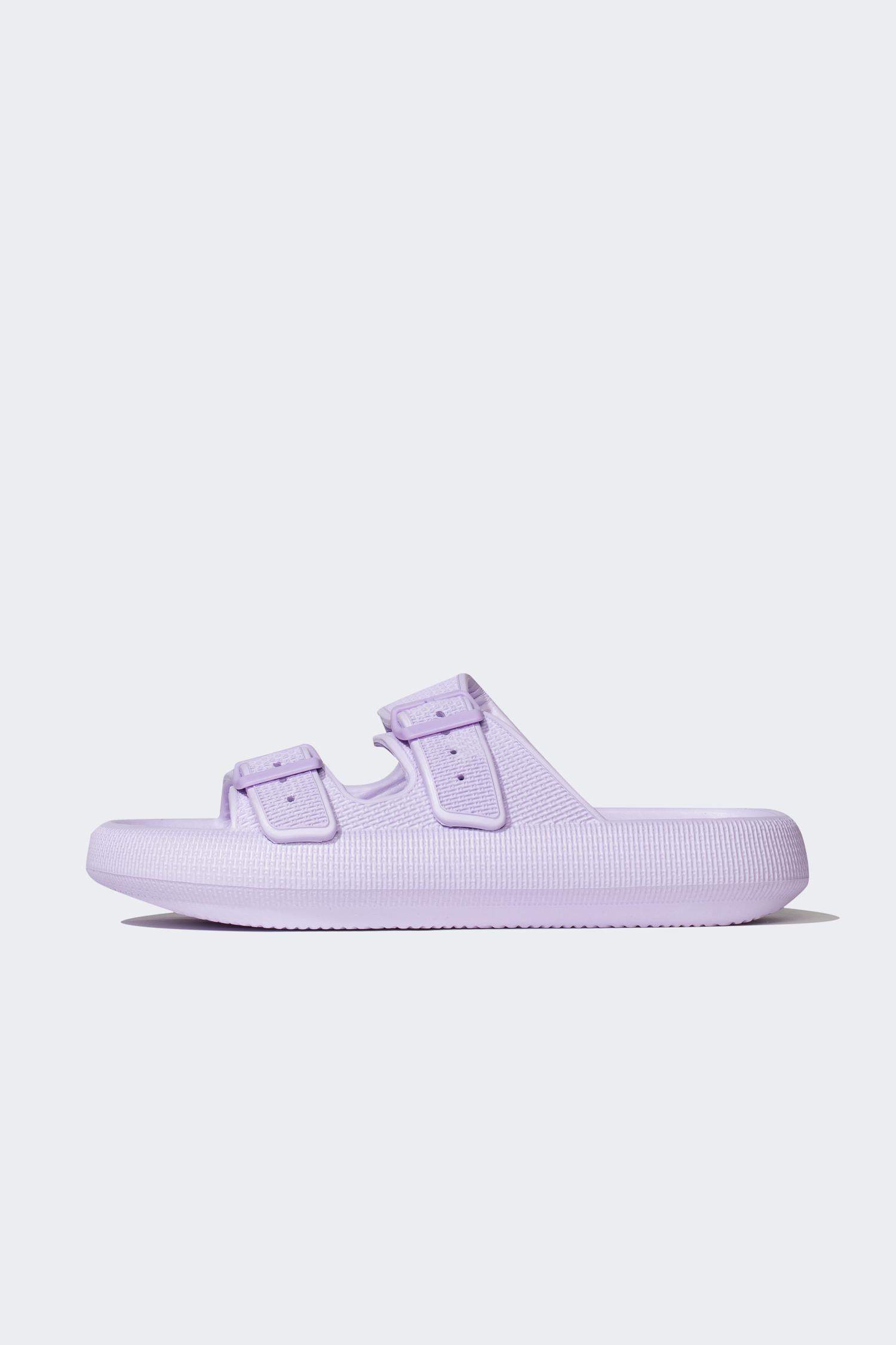 شبشب نسائي بكعب عالي بشريط مزدوج