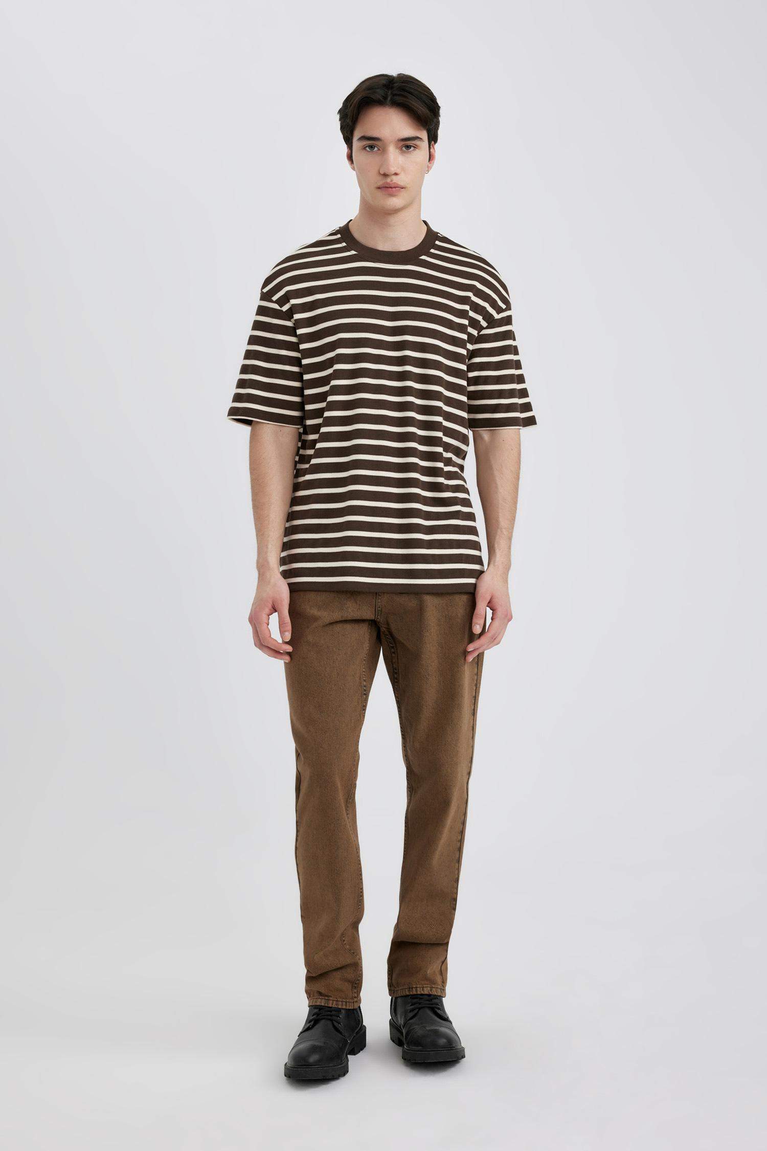 Jean à Coupe Droite