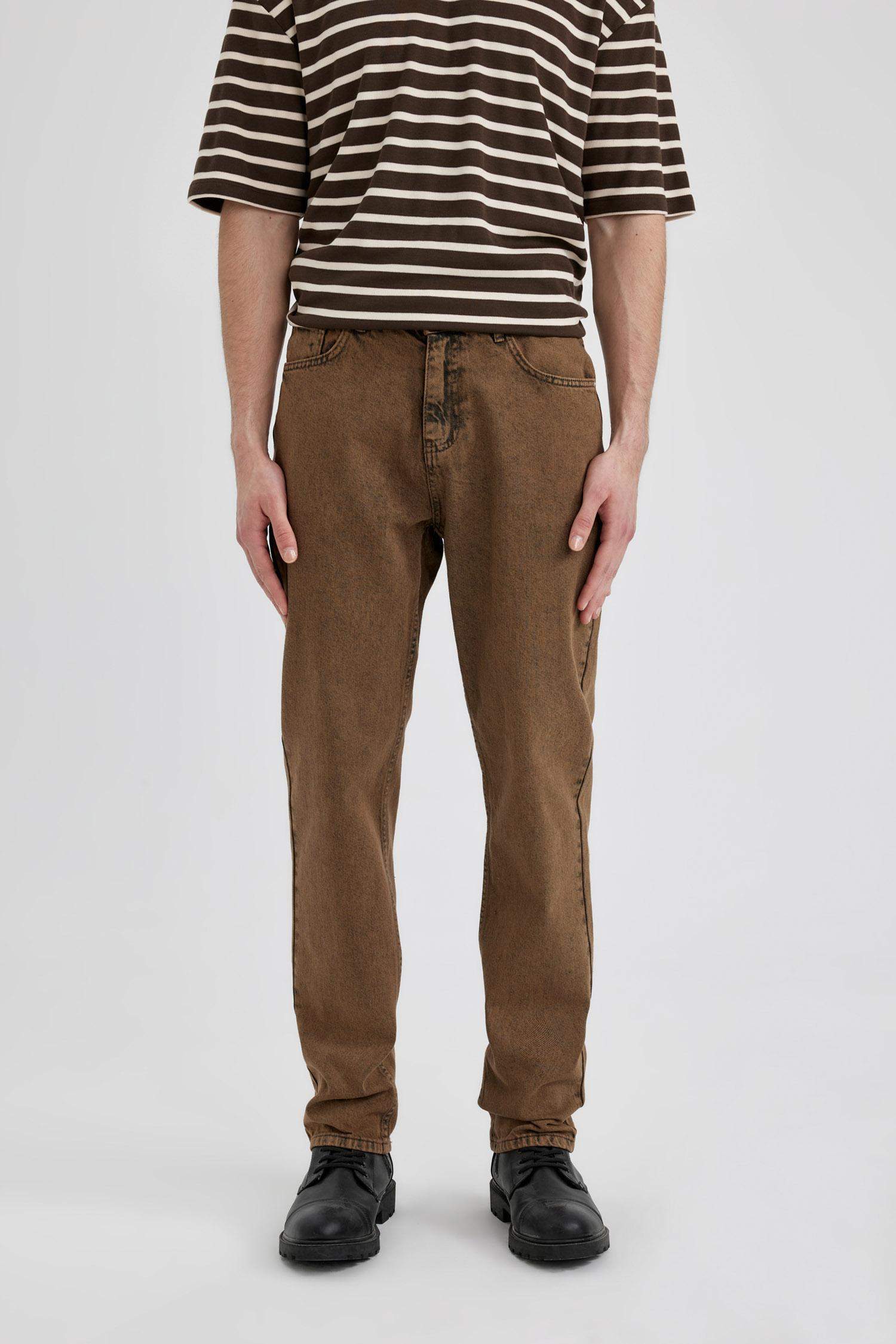 Jean à Coupe Droite