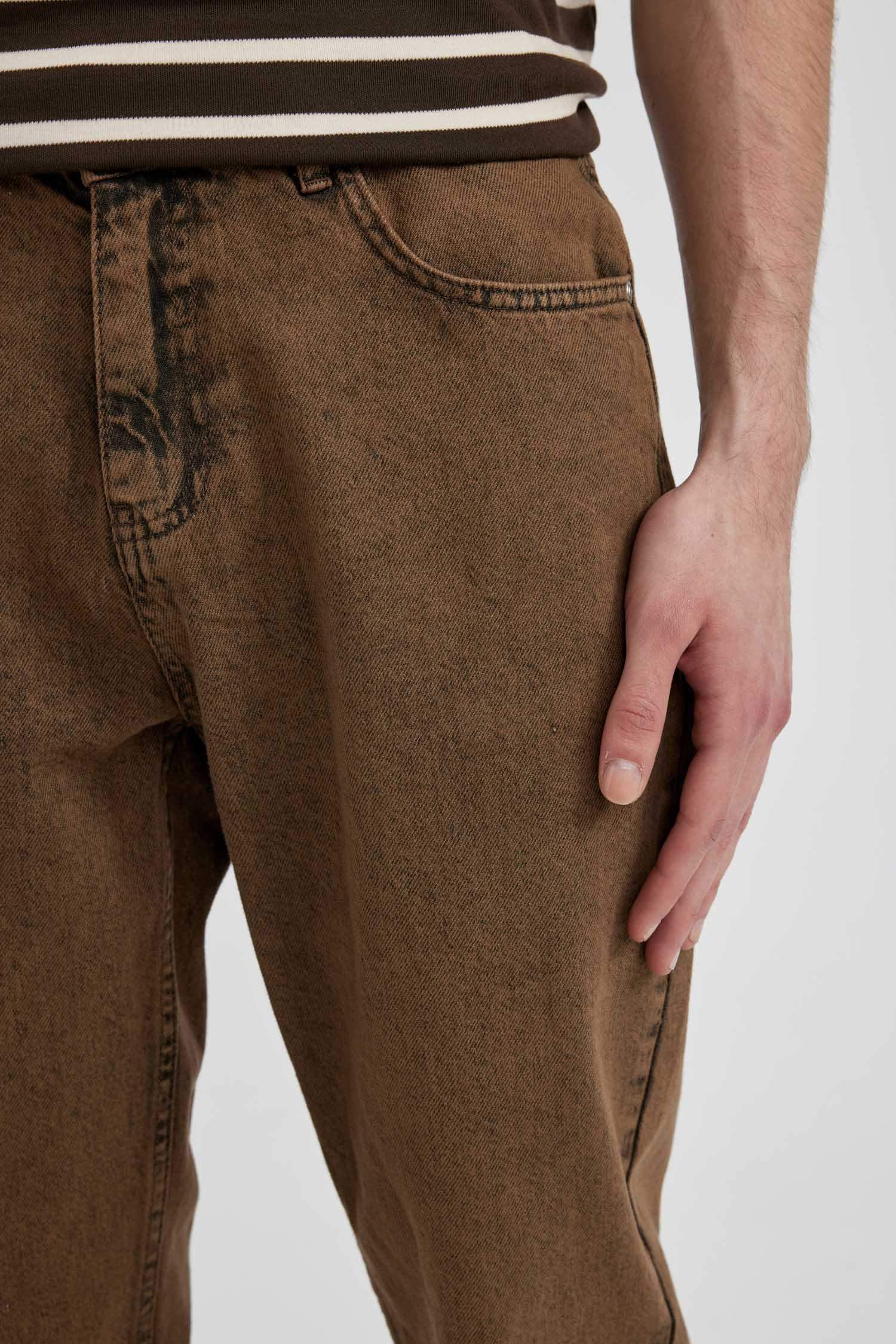 Jean à Coupe Droite