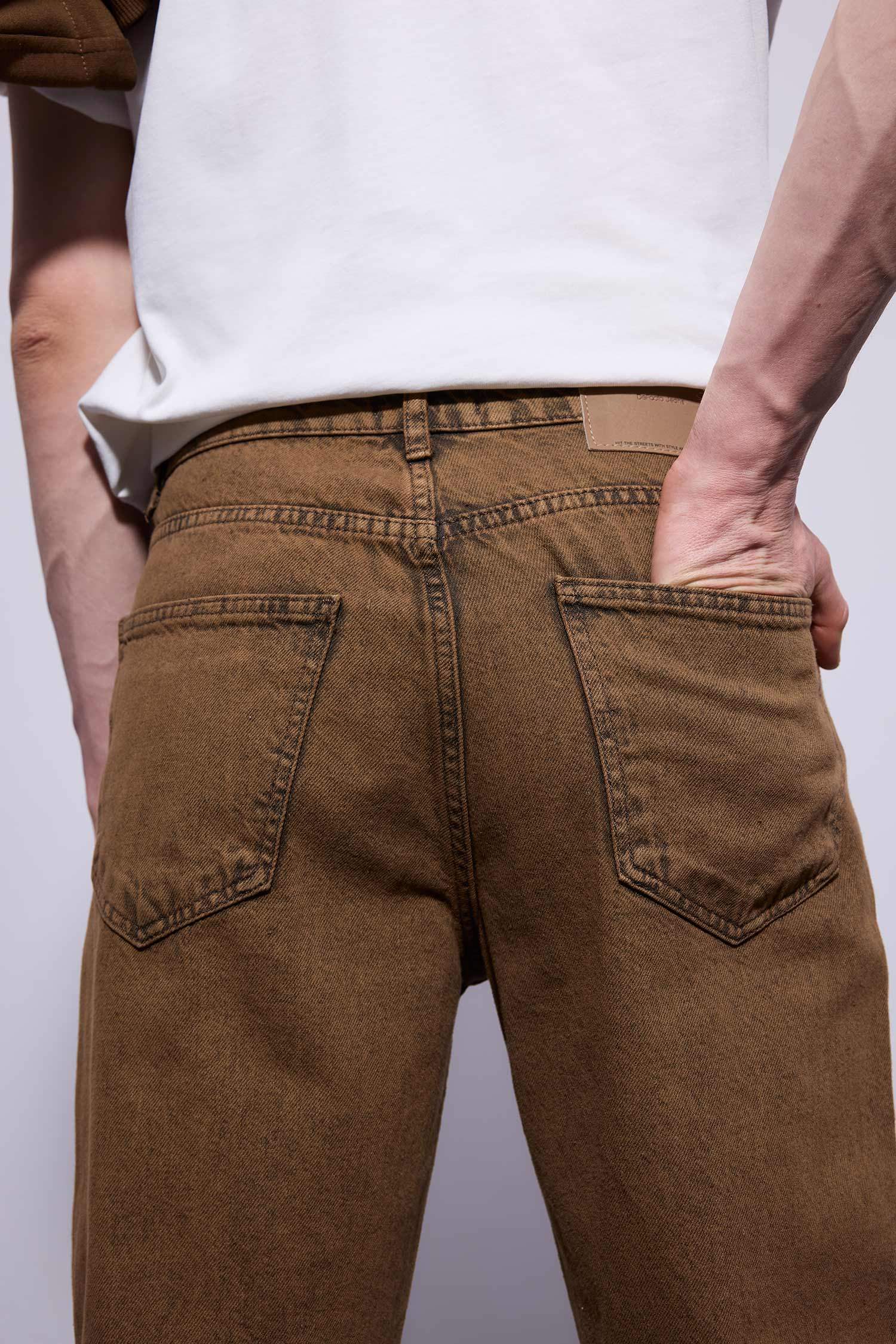 Jean à Coupe Droite