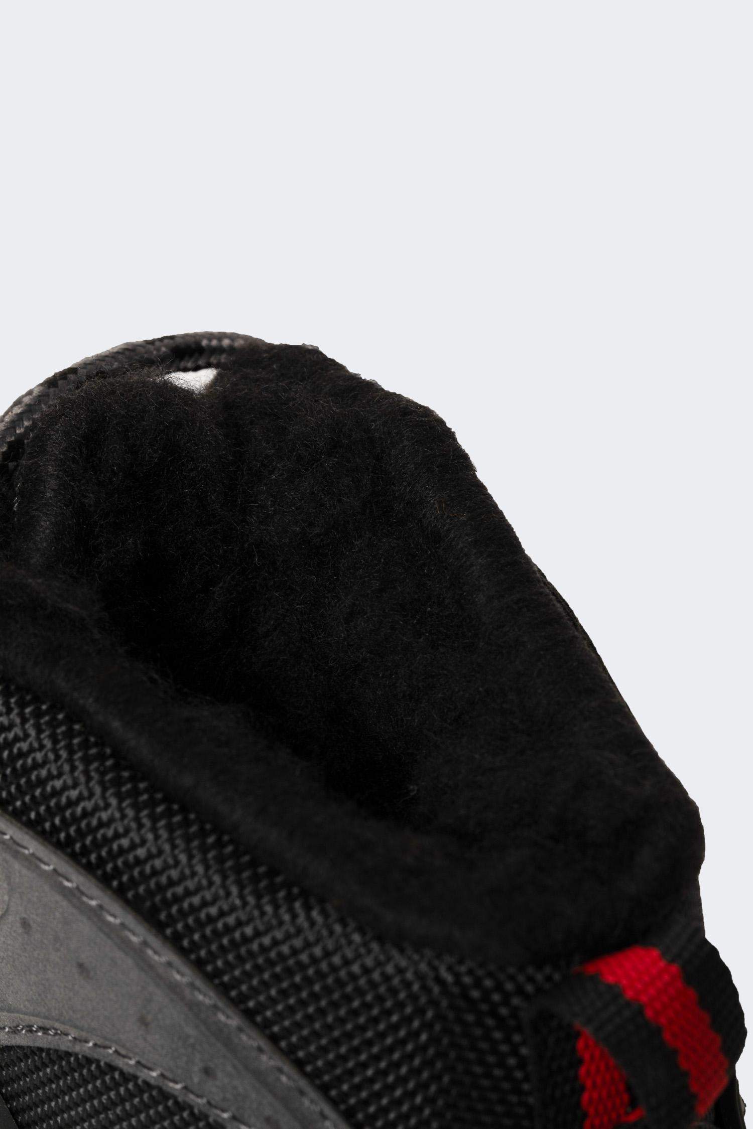 Faux Leather Serrated Sole Boots