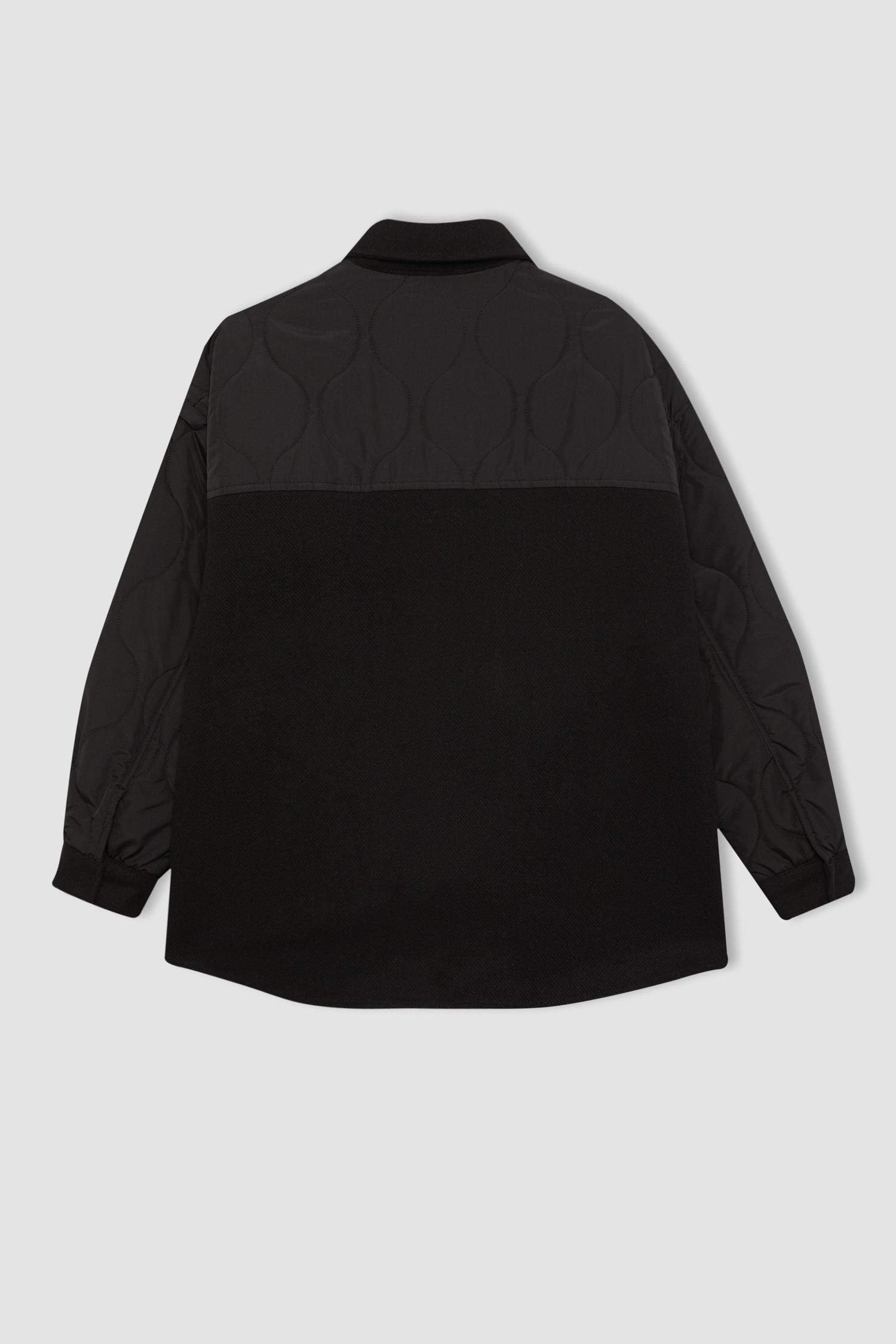 جاكيت بومبر كاجوال بجيب مزدوج