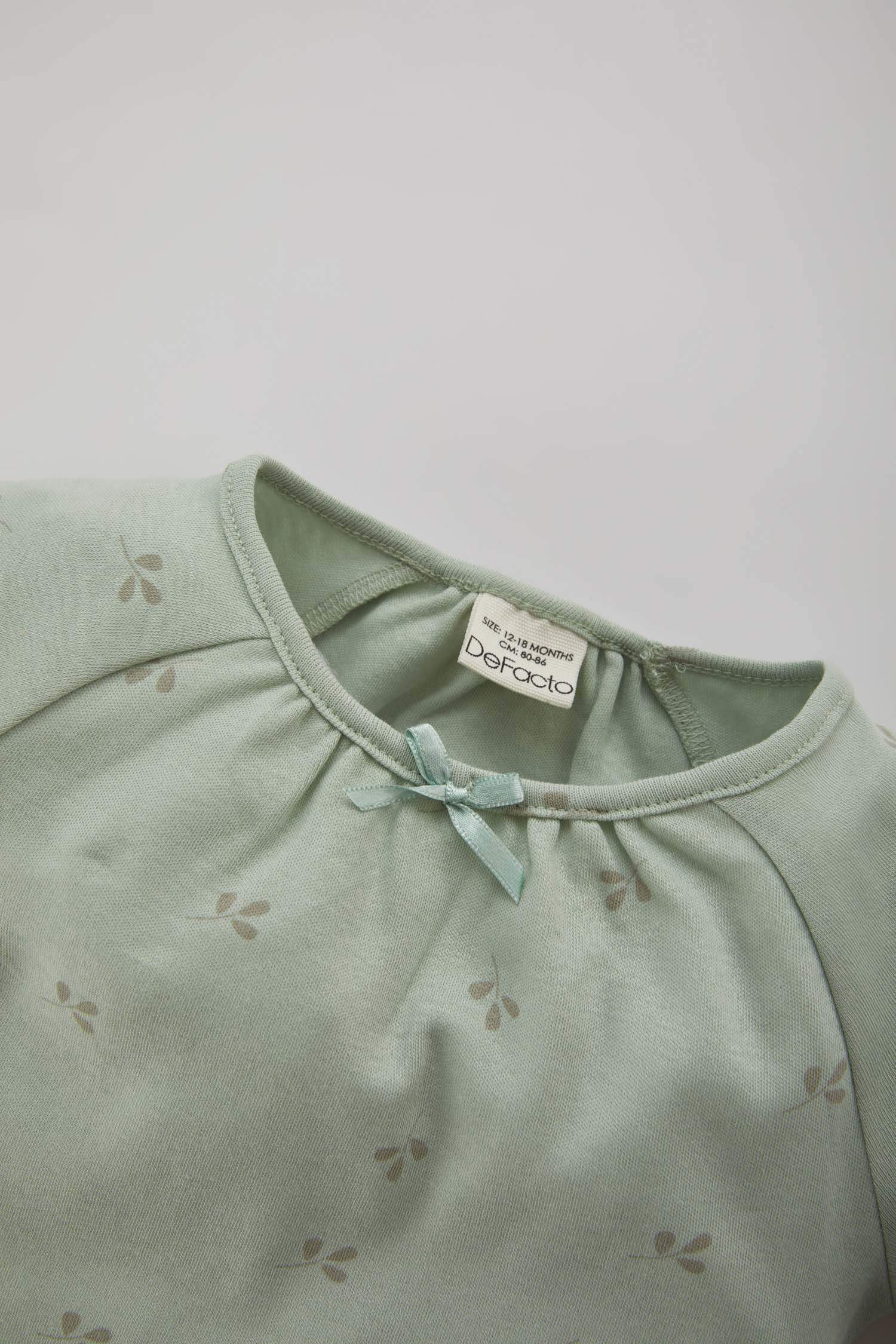 سيت بجامة بناتي كم طويل - قطعتين