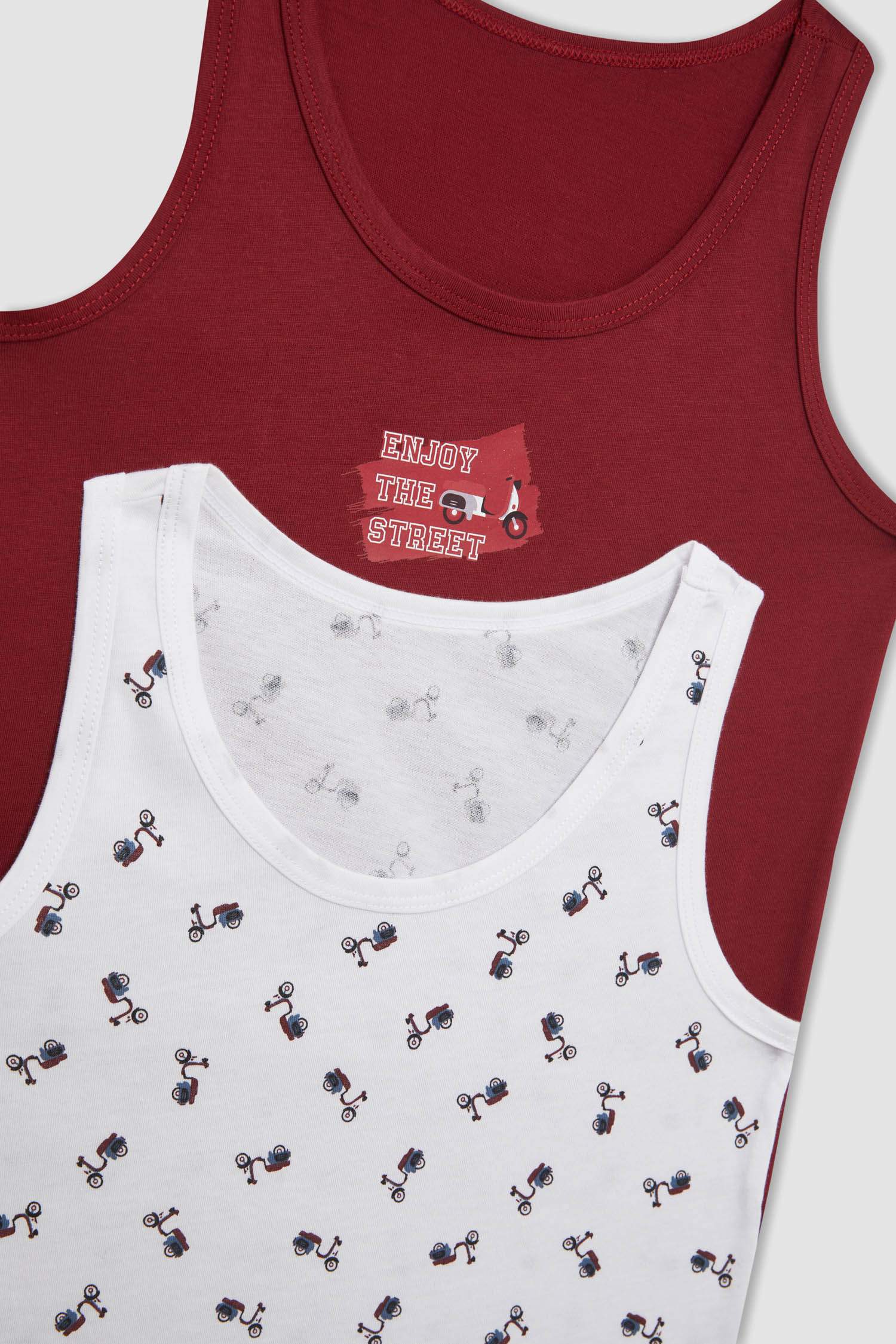 أندر شيرت قصة عادية - قطعتين