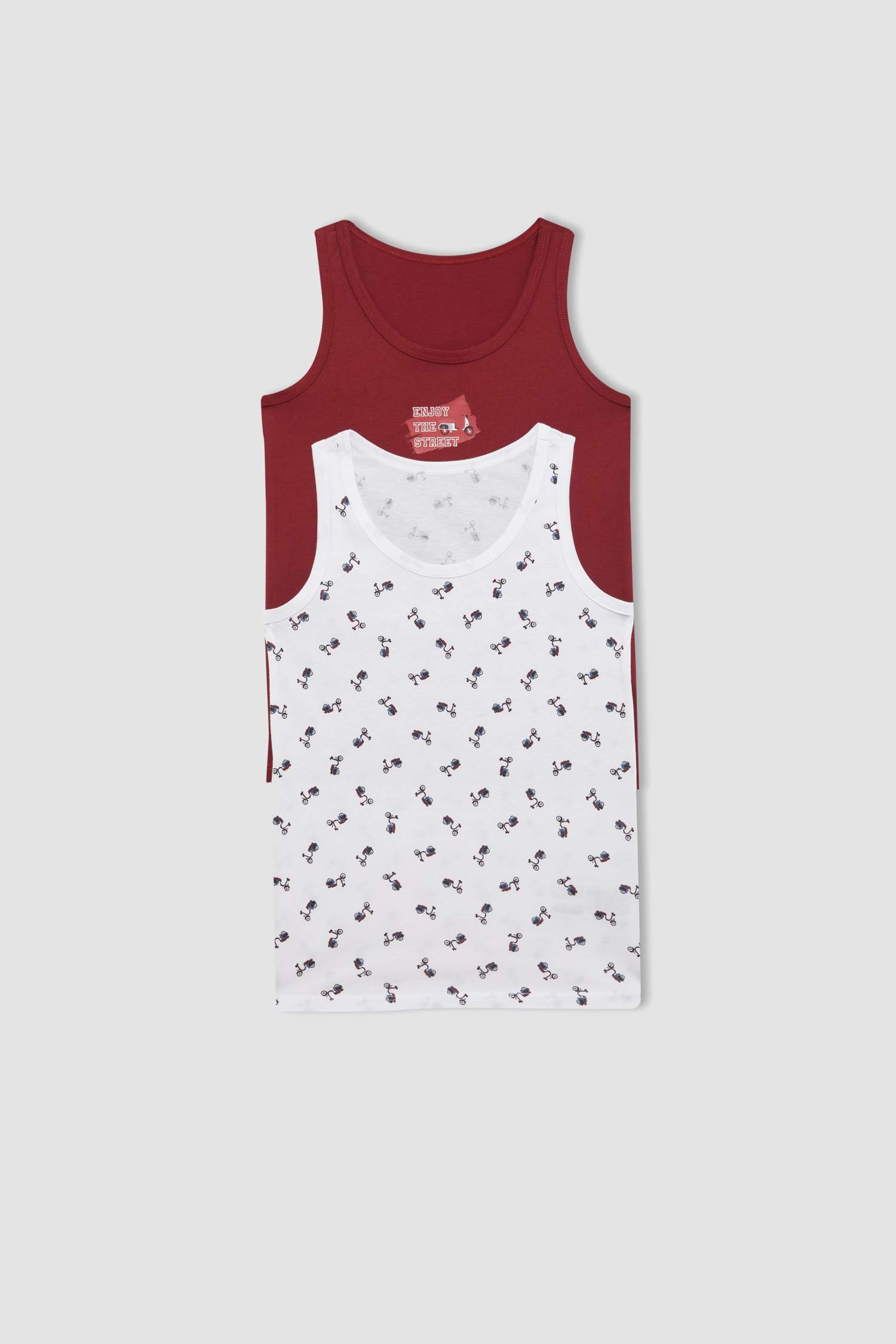 أندر شيرت قصة عادية - قطعتين