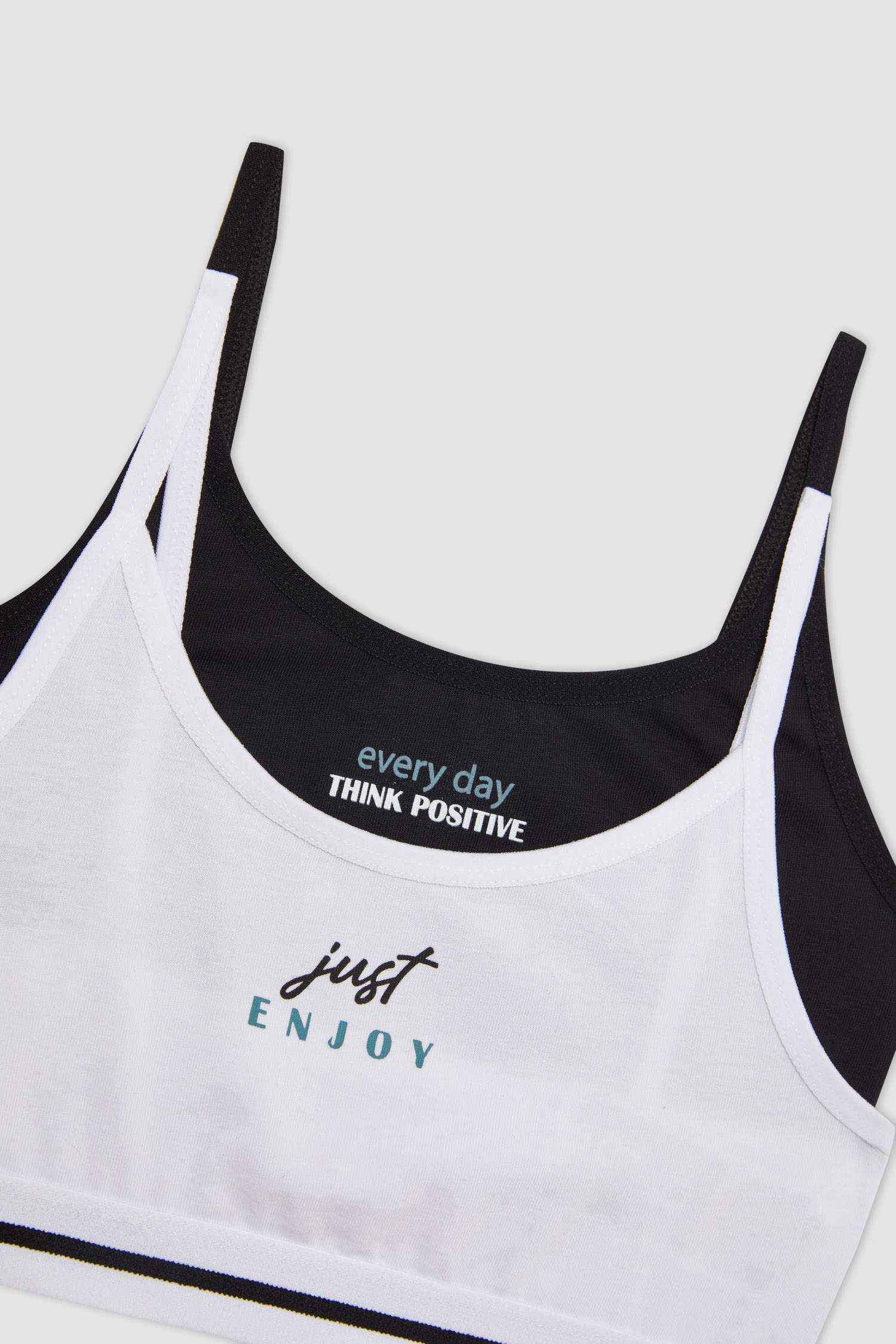 Baskılı 2'li First Bra