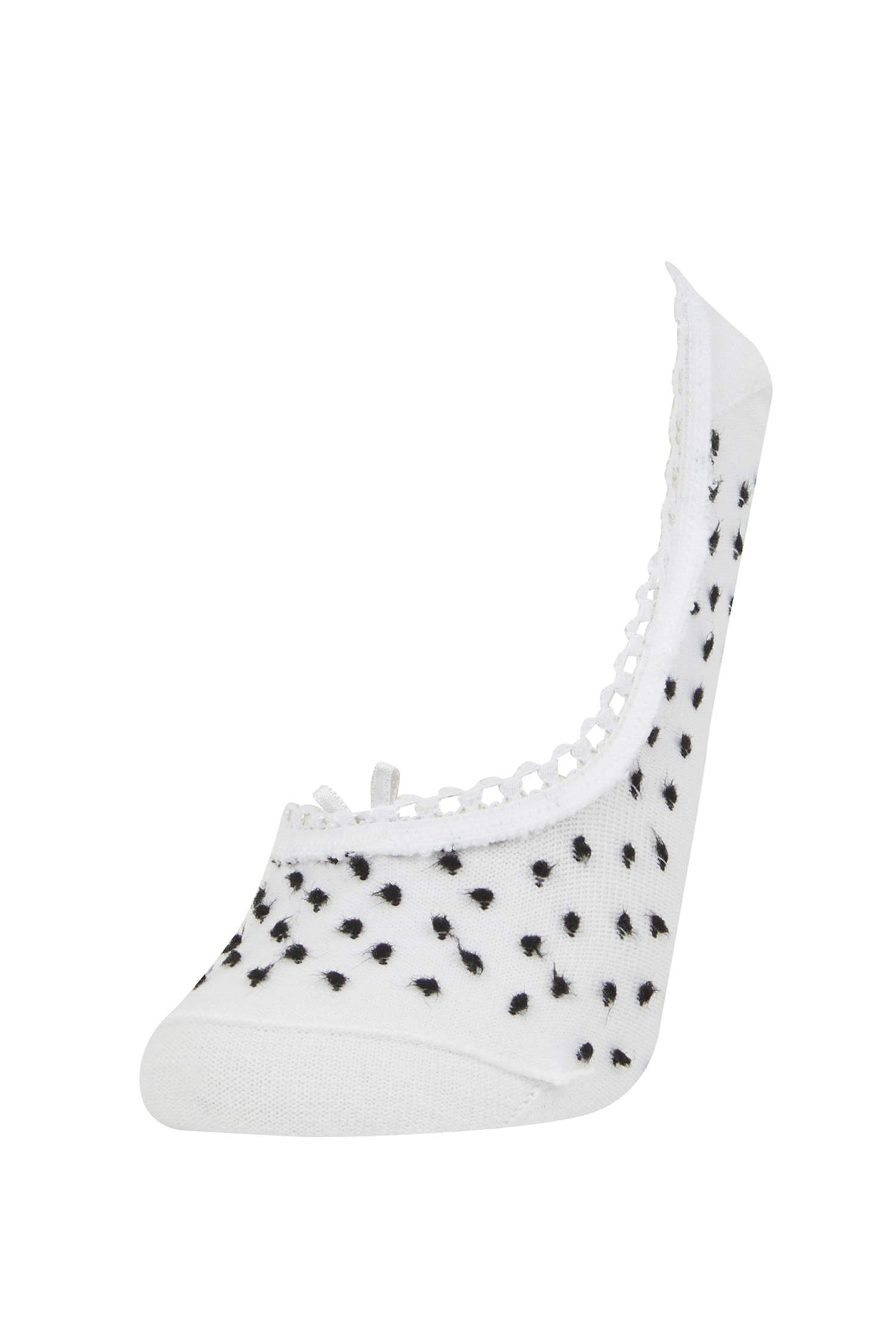 Chaussettes invisibles Coton à motifs pour Femme - 3 Paires