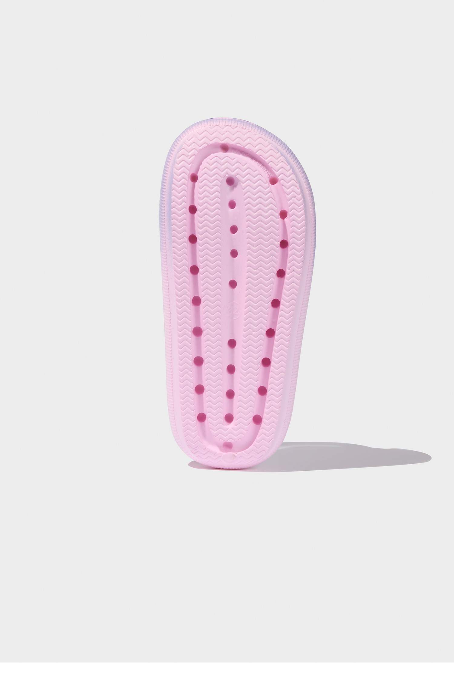 Детские эва шлепанцы с высокой подошвой и двойной застежкой