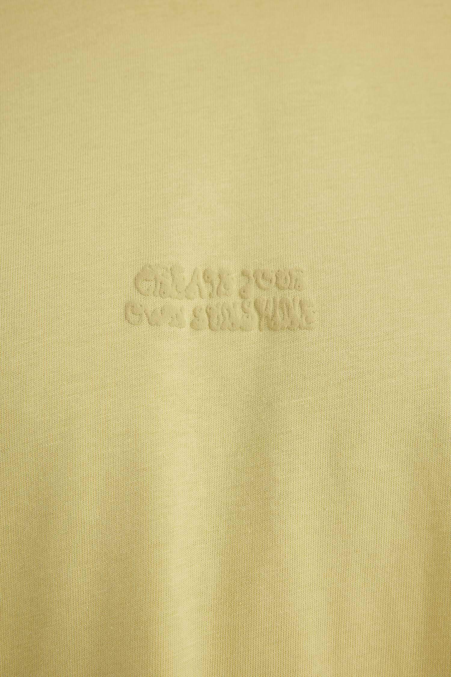 تيشيرت نص ردن قصة مريحة بياخة مستديرة