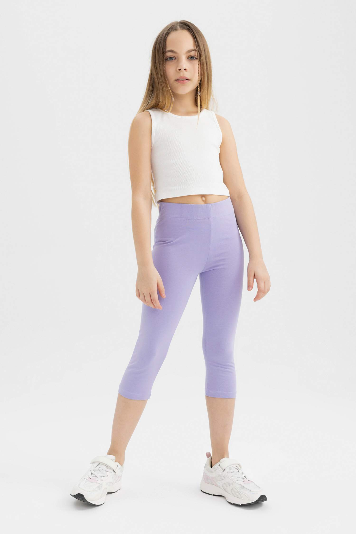 Girl 2 piece Capri Length Leggings