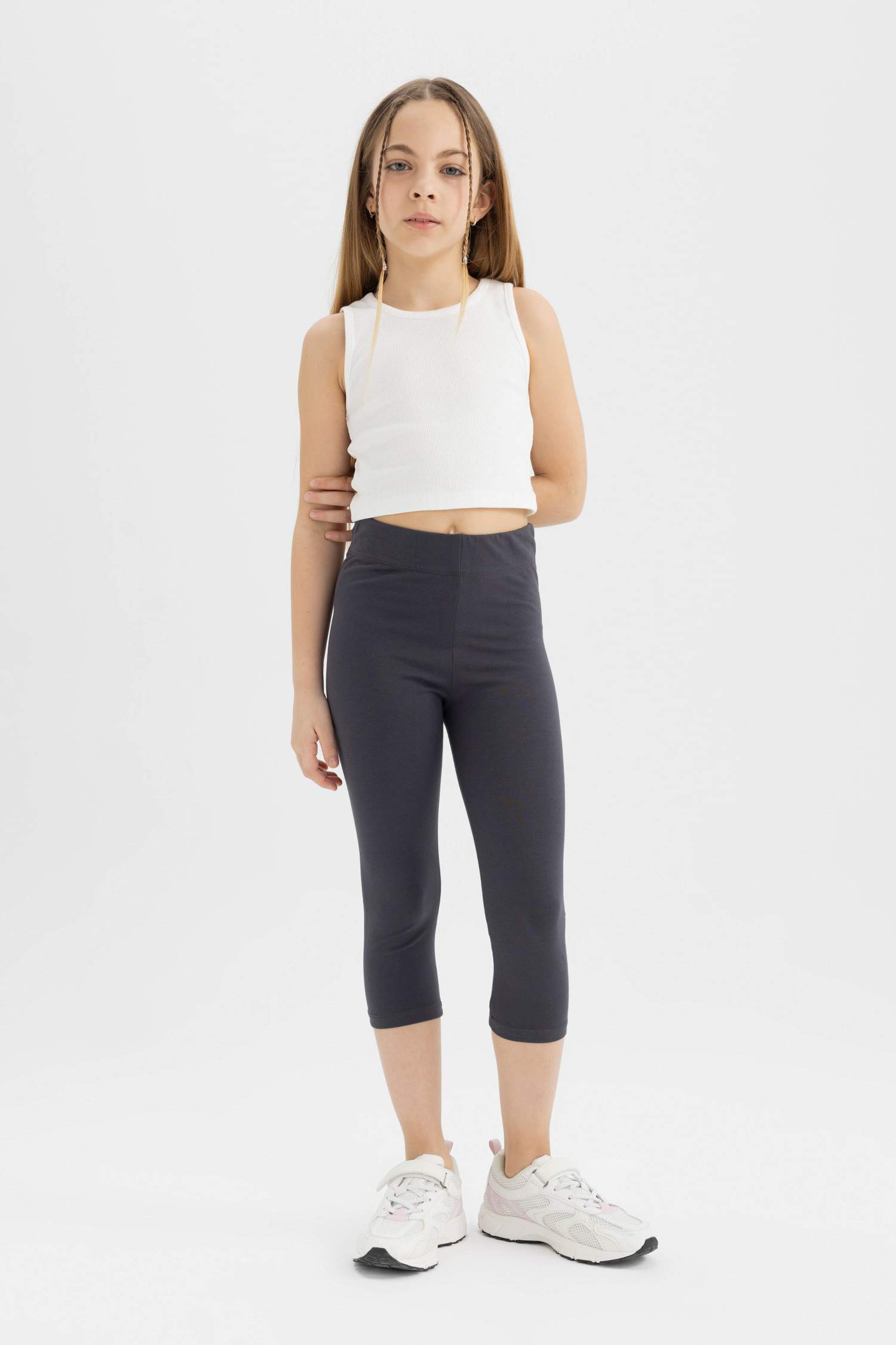 Girl 2 piece Capri Length Leggings