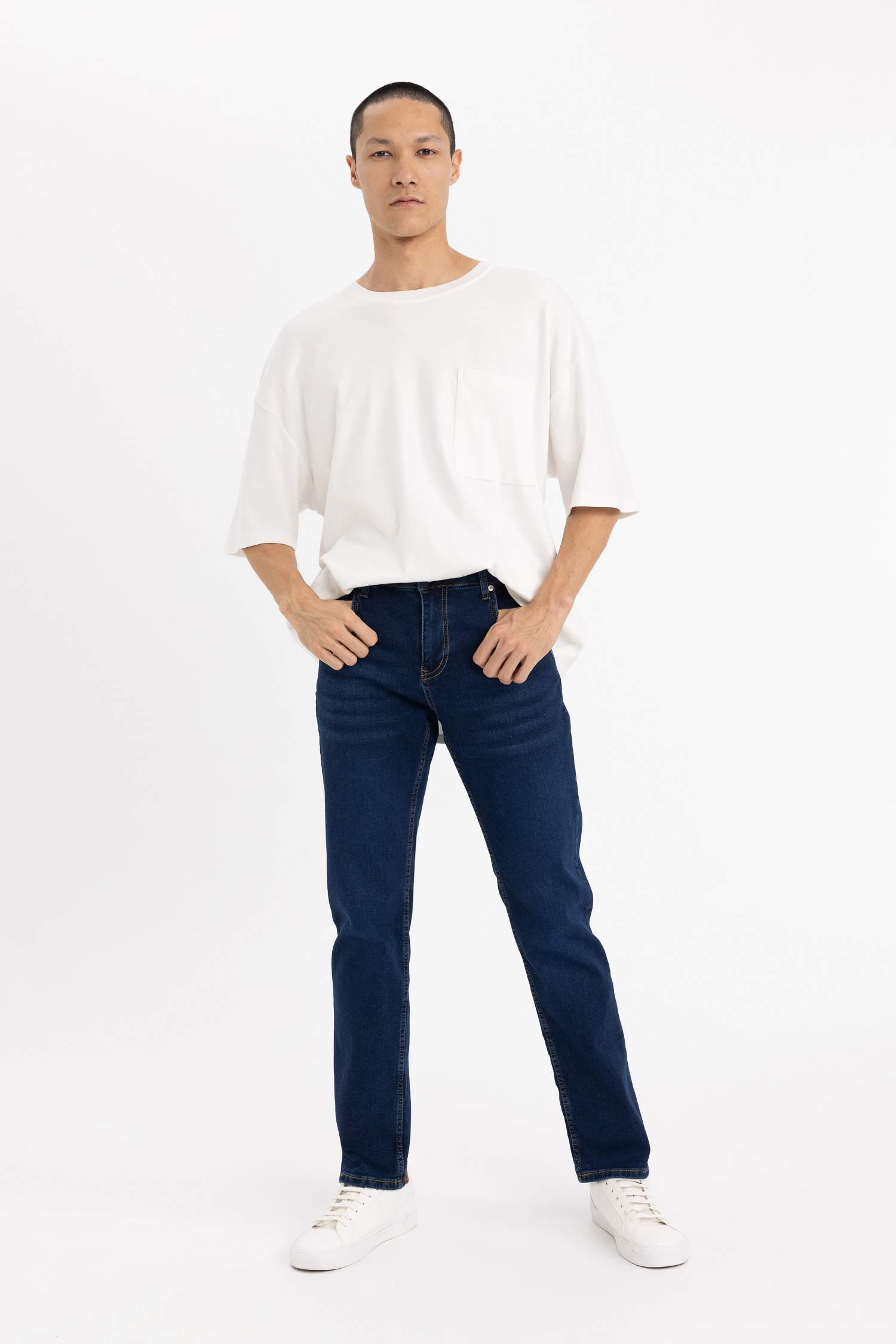 Sergio Regular Fit Normal Bel Boru Paça Bermuda