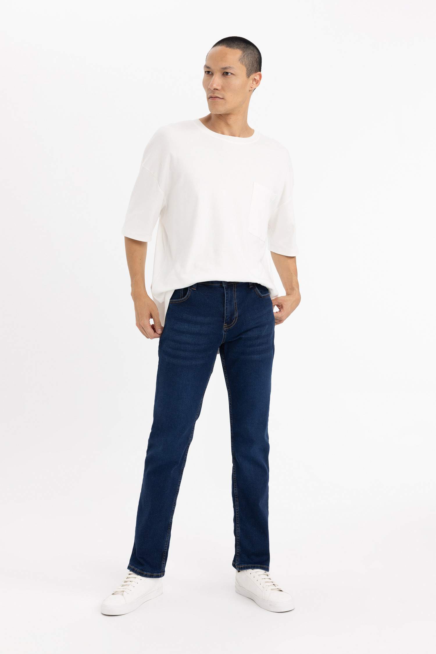 Sergio Regular Fit Normal Bel Boru Paça Bermuda