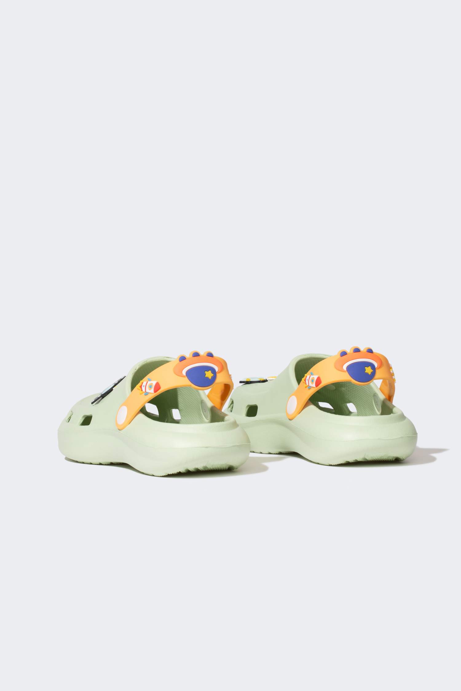 Boy Single Strap High Sole Slippers