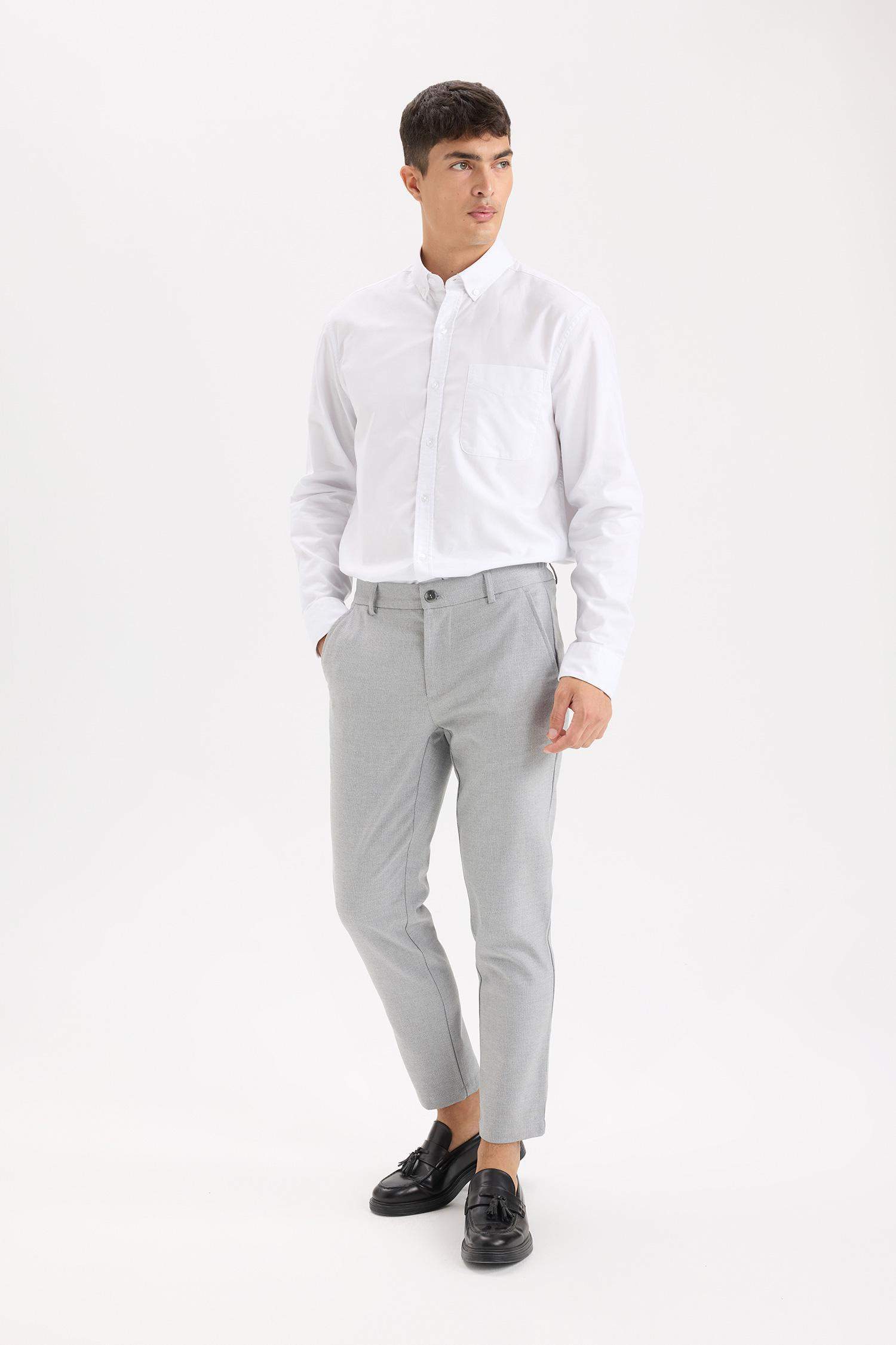 Jogger Pantolon Cepli Düz Paça 