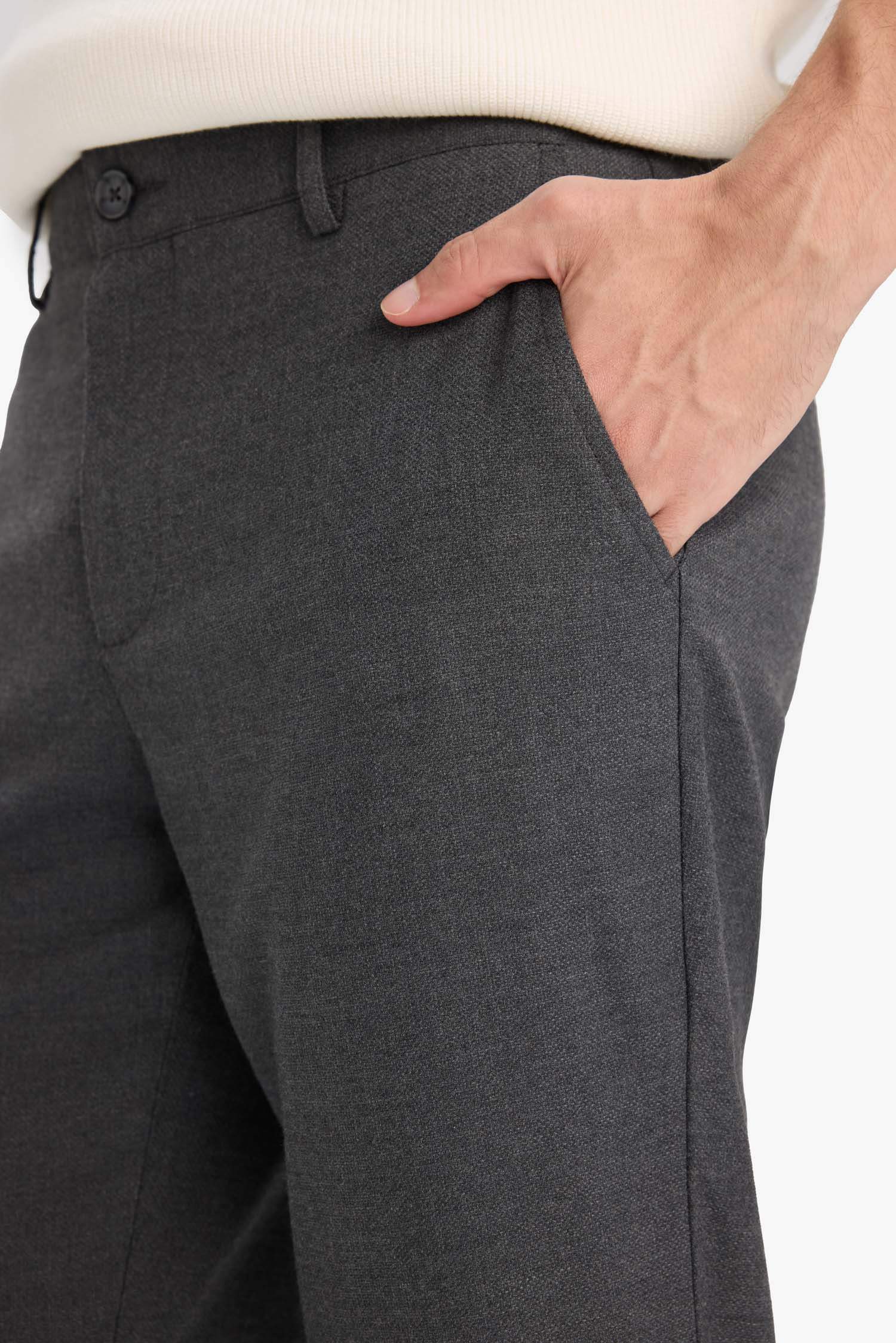jogger Regular Hem Trousers