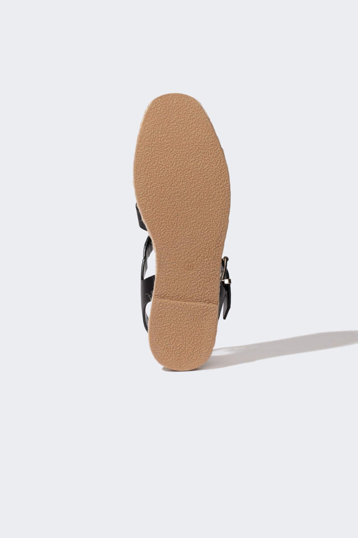 Kadın Düz Taban Suni Deri Espadril