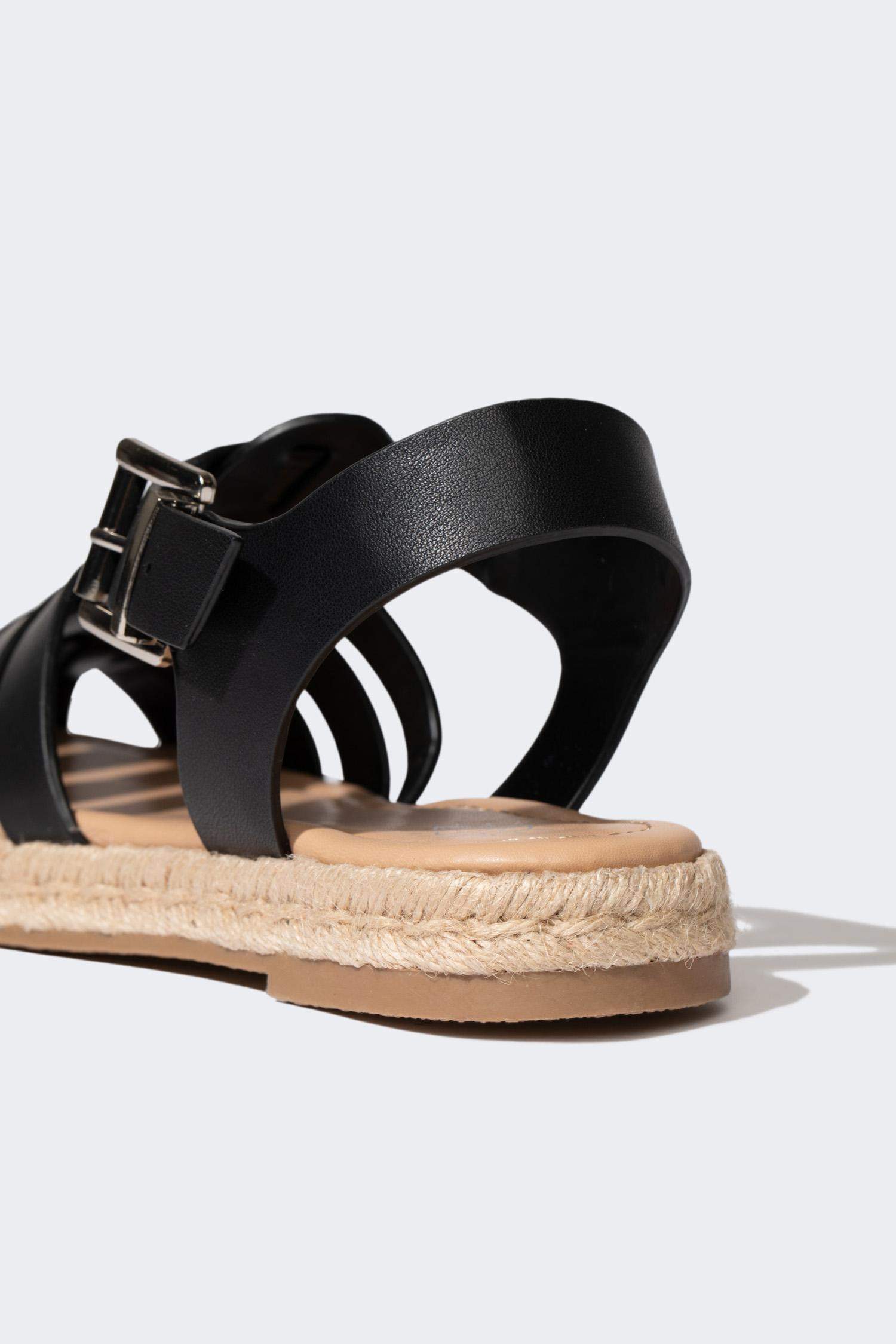 Kadın Düz Taban Suni Deri Espadril