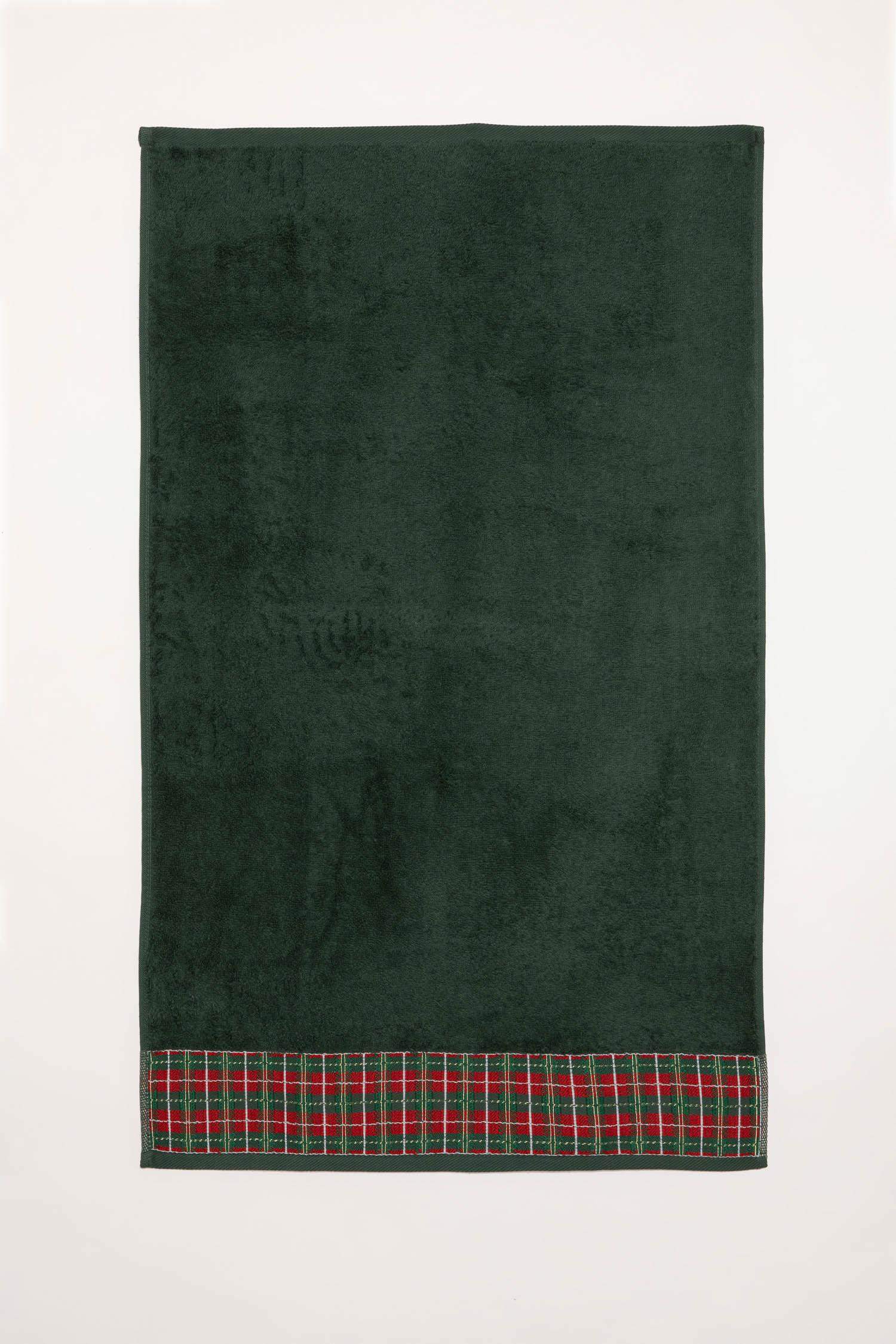 Yılbaşı Temalı Pamuklu El Havlusu