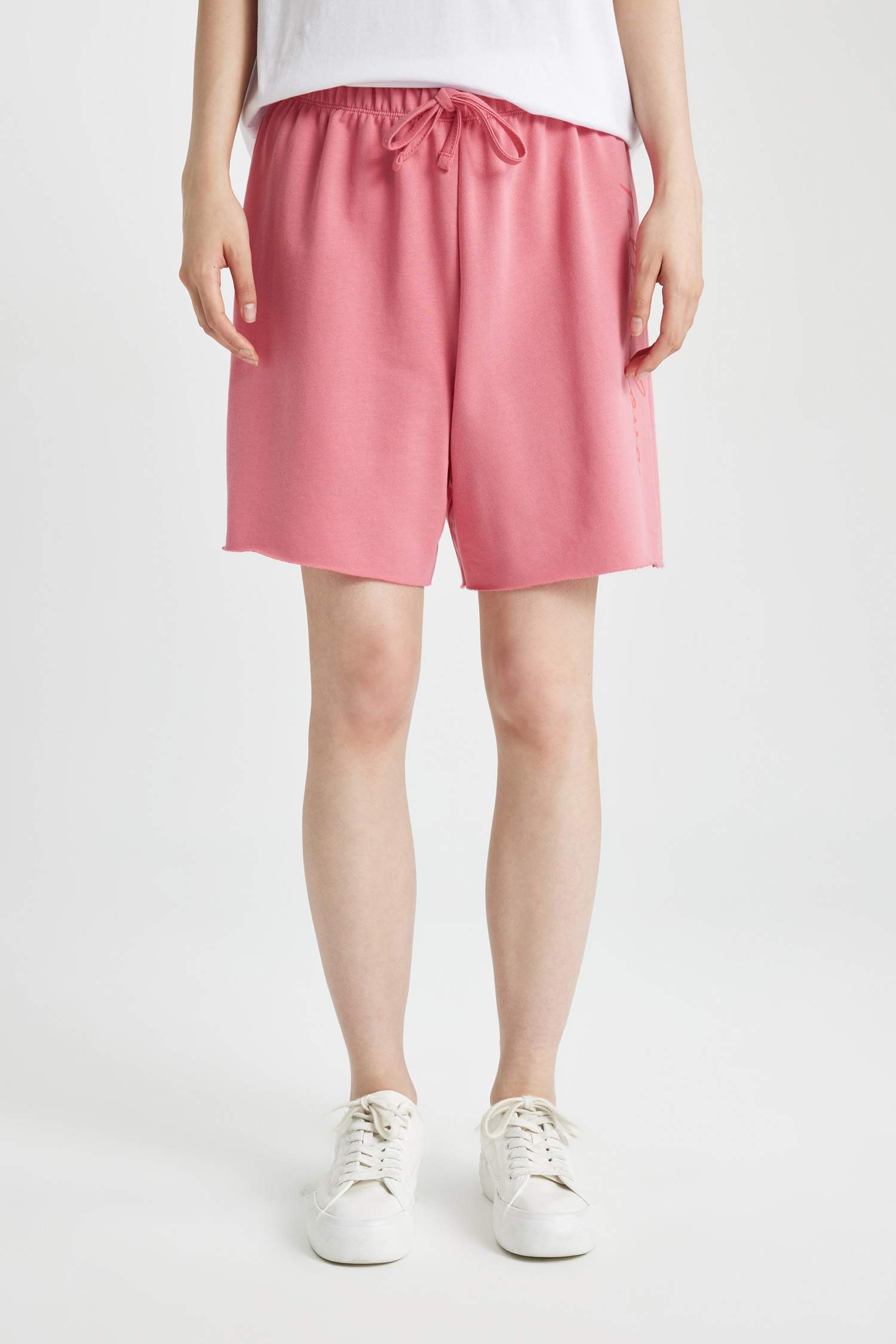 Baskılı Şort Pijama Altı