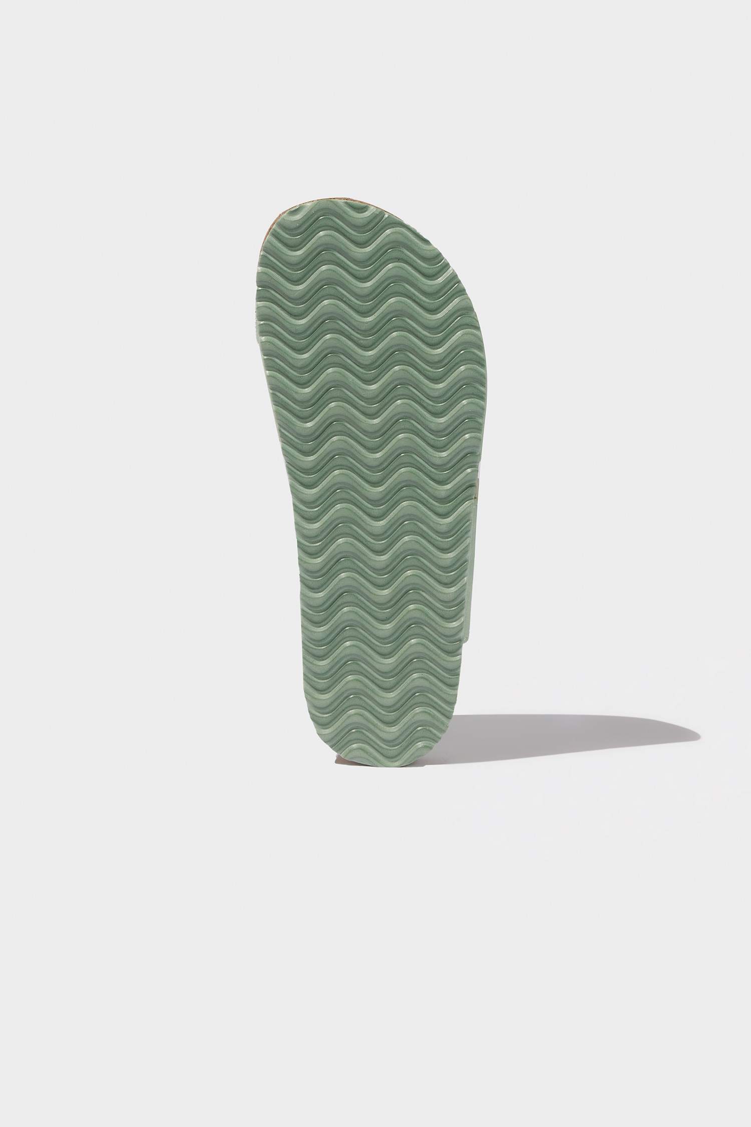 Girl Velcro Flat Sole Faux Leather Sandals