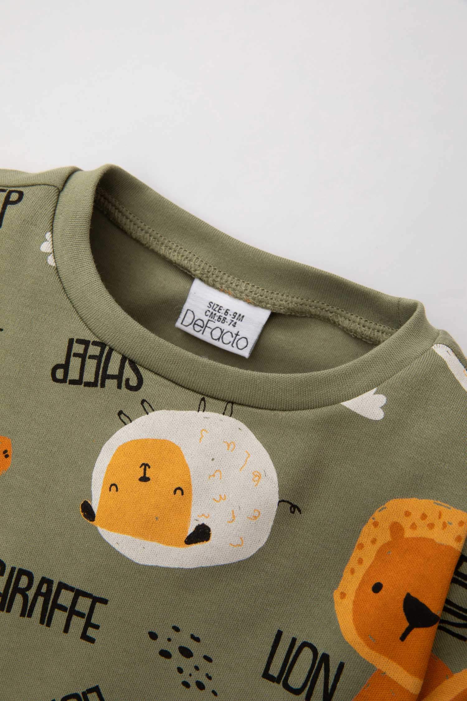 Пижама с принтом для малышей мальчиков