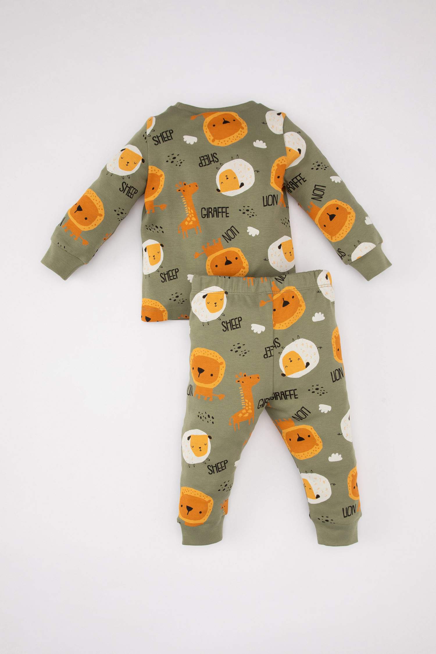 Пижама с принтом для малышей мальчиков