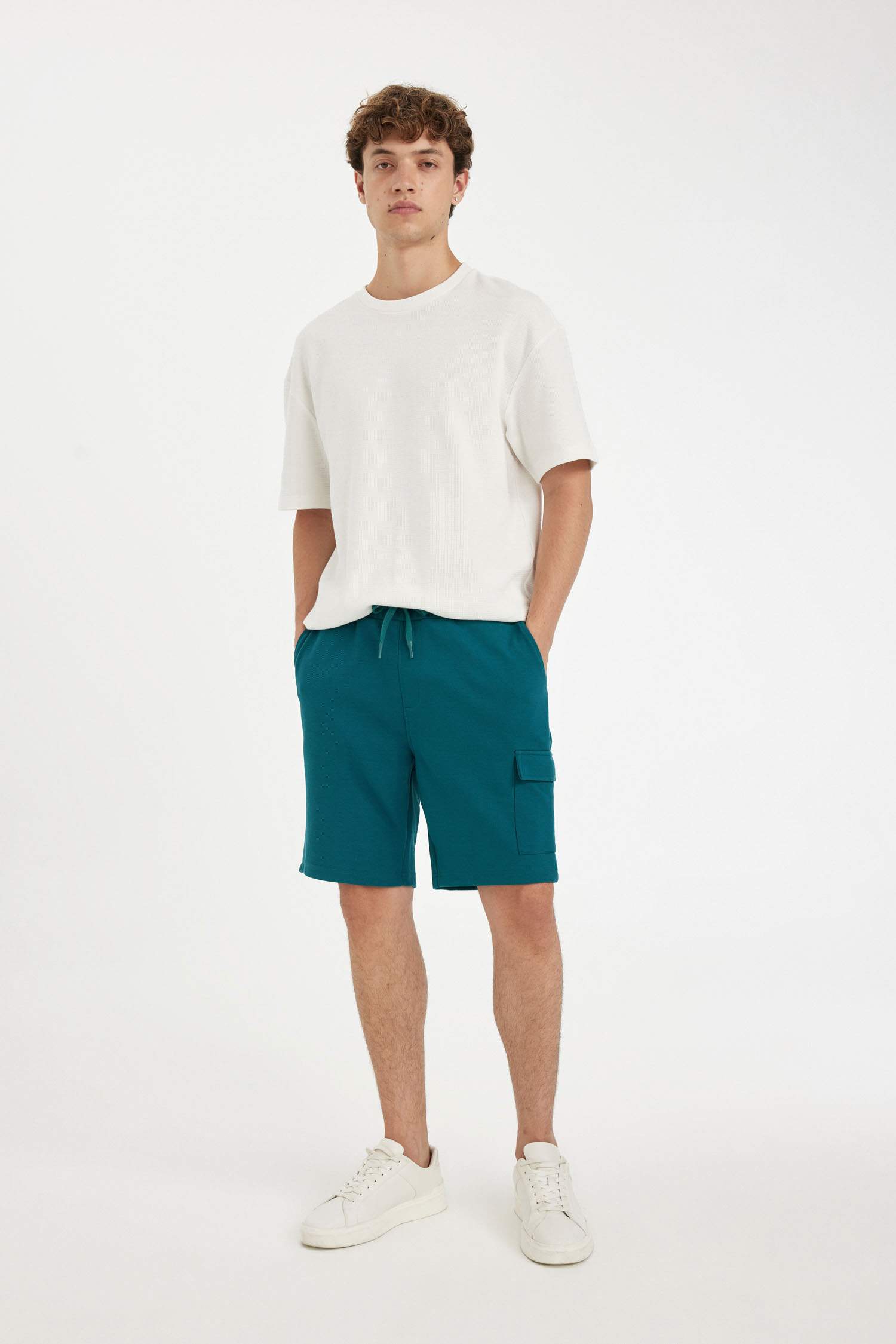 Regular Fit Regular Hem Shorts
