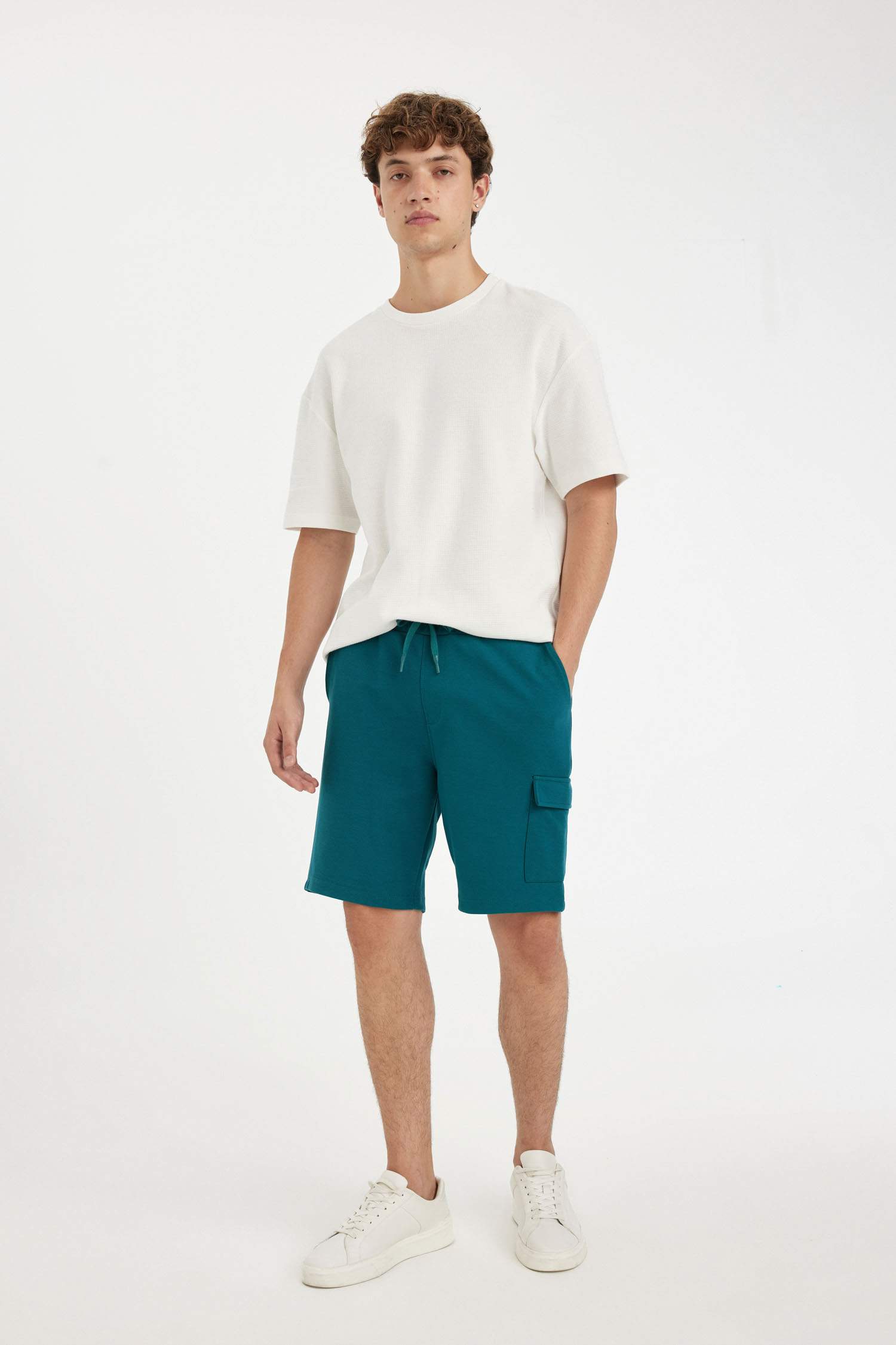 Regular Fit Regular Hem Shorts