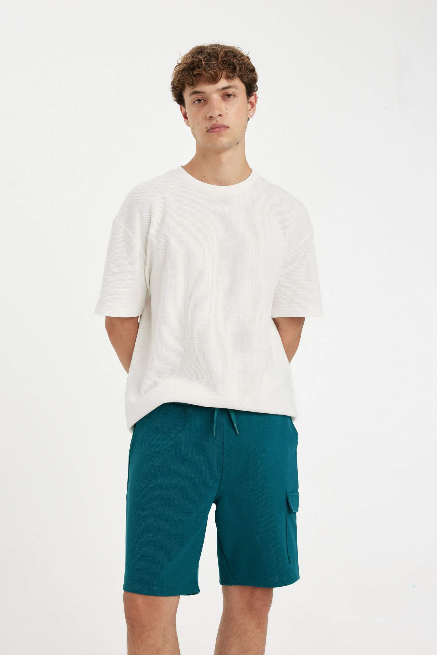 Regular Fit Regular Hem Shorts